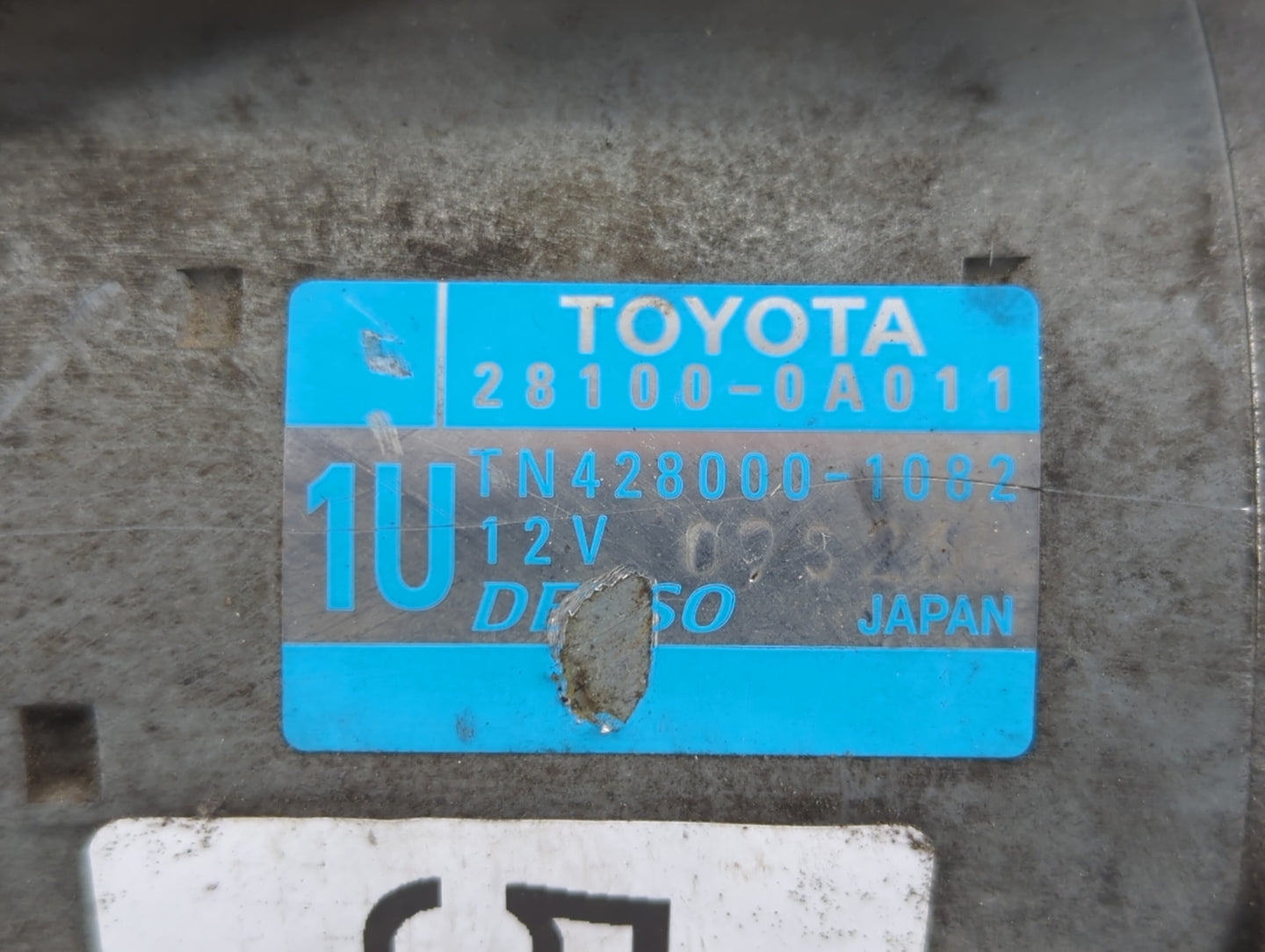 2004-2019 Toyota Highlander Car Starter Motor Solenoid OEM P/N:TN428000-1082 28100-0A011 Fits OEM Used Auto Parts - Oemuseda