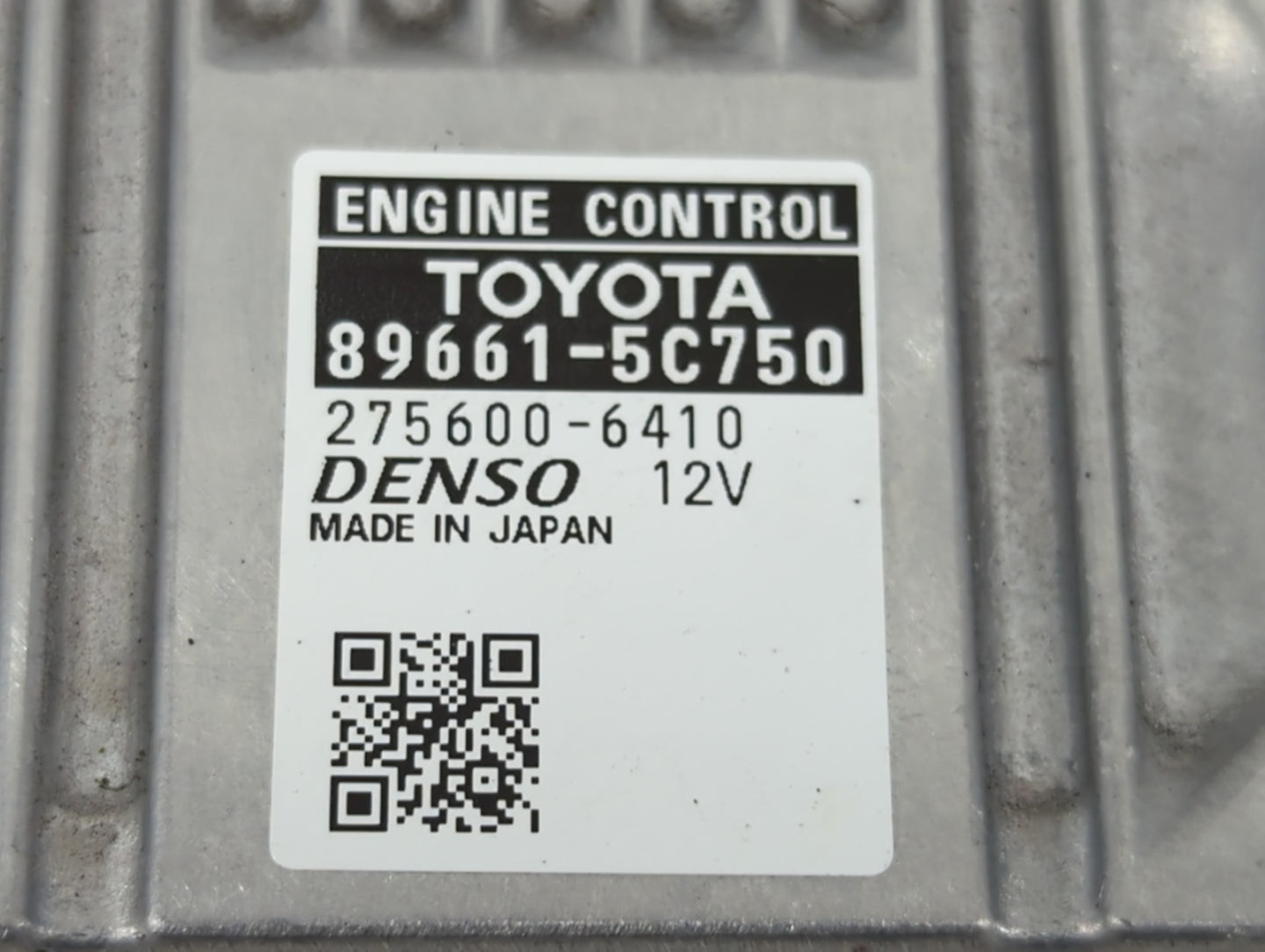 2016-2017 Toyota Prius PCM Engine Control Computer ECU ECM PCU OEM P/N:89661-5C750 Fits Fits 2016 2017 OEM Used Auto Parts -