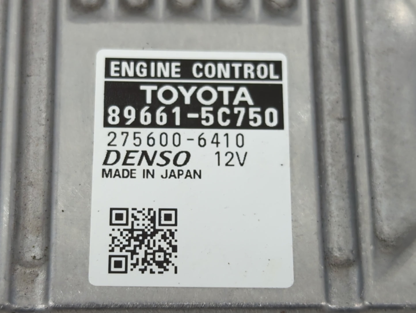 2016-2017 Toyota Prius PCM Engine Control Computer ECU ECM PCU OEM P/N:89661-5C750 Fits Fits 2016 2017 OEM Used Auto Parts -