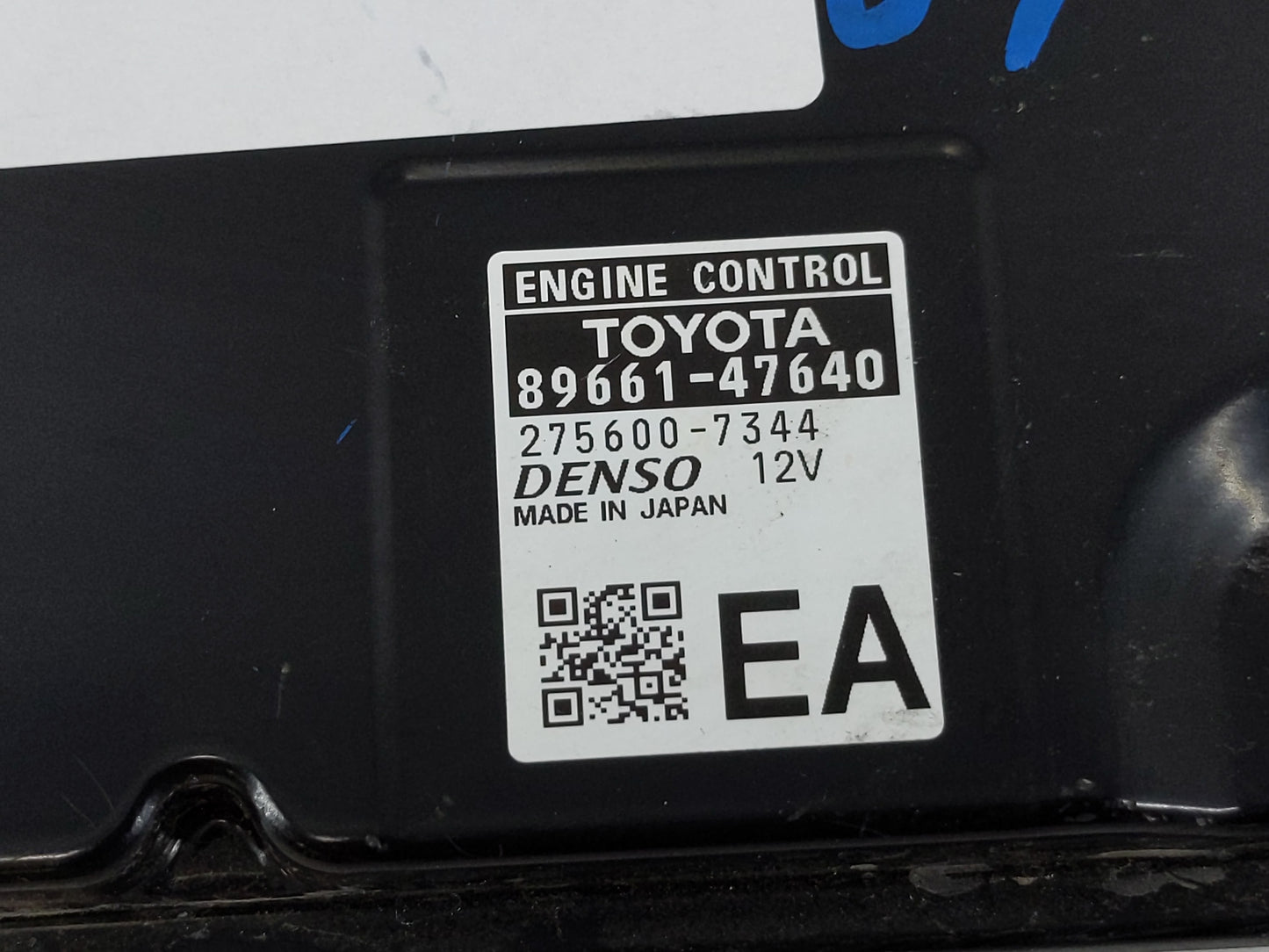 2016 Toyota Prius PCM Engine Control Computer ECU ECM PCU OEM P/N:89661-47640 Fits OEM Used Auto Parts - Oemusedautoparts1.c