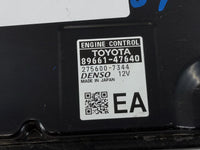 2016 Toyota Prius PCM Engine Control Computer ECU ECM PCU OEM P/N:89661-47640 Fits OEM Used Auto Parts - Oemusedautoparts1.c