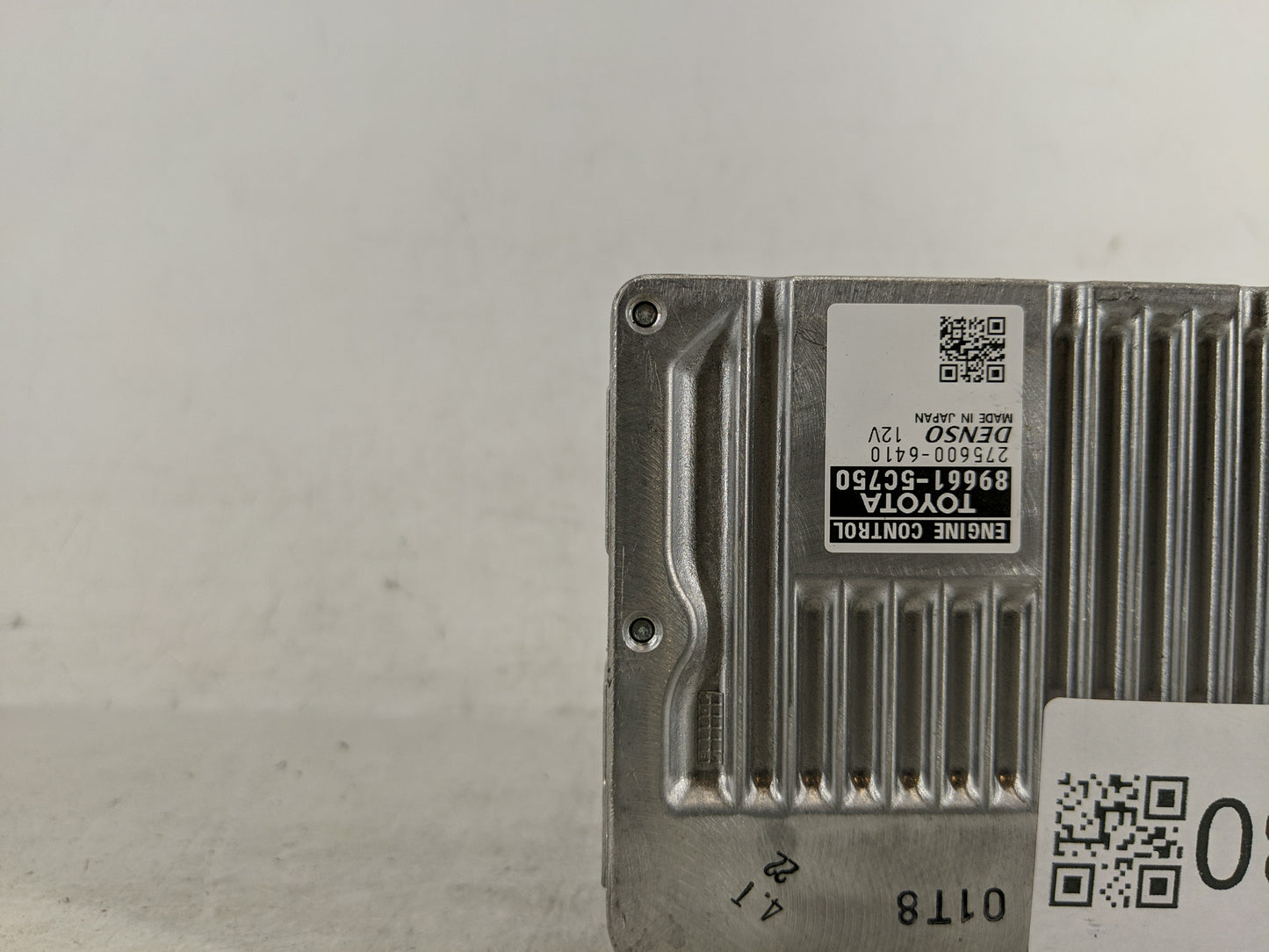 2016-2017 Toyota Prius PCM Engine Control Computer ECU ECM PCU OEM P/N:89661-5C750 Fits Fits 2016 2017 OEM Used Auto Parts -