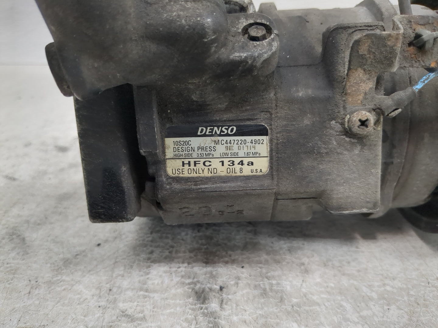 2016-2022 Toyota Prius Air Conditioning A/c Ac Compressor Oem - Oemusedautoparts1.com