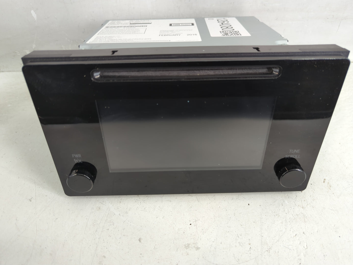 2016-2018 Toyota Prius Radio AM FM Cd Player Receiver Replacement P/N:86140-47270 Fits Fits 2016 2017 2018 OEM Used Auto Par