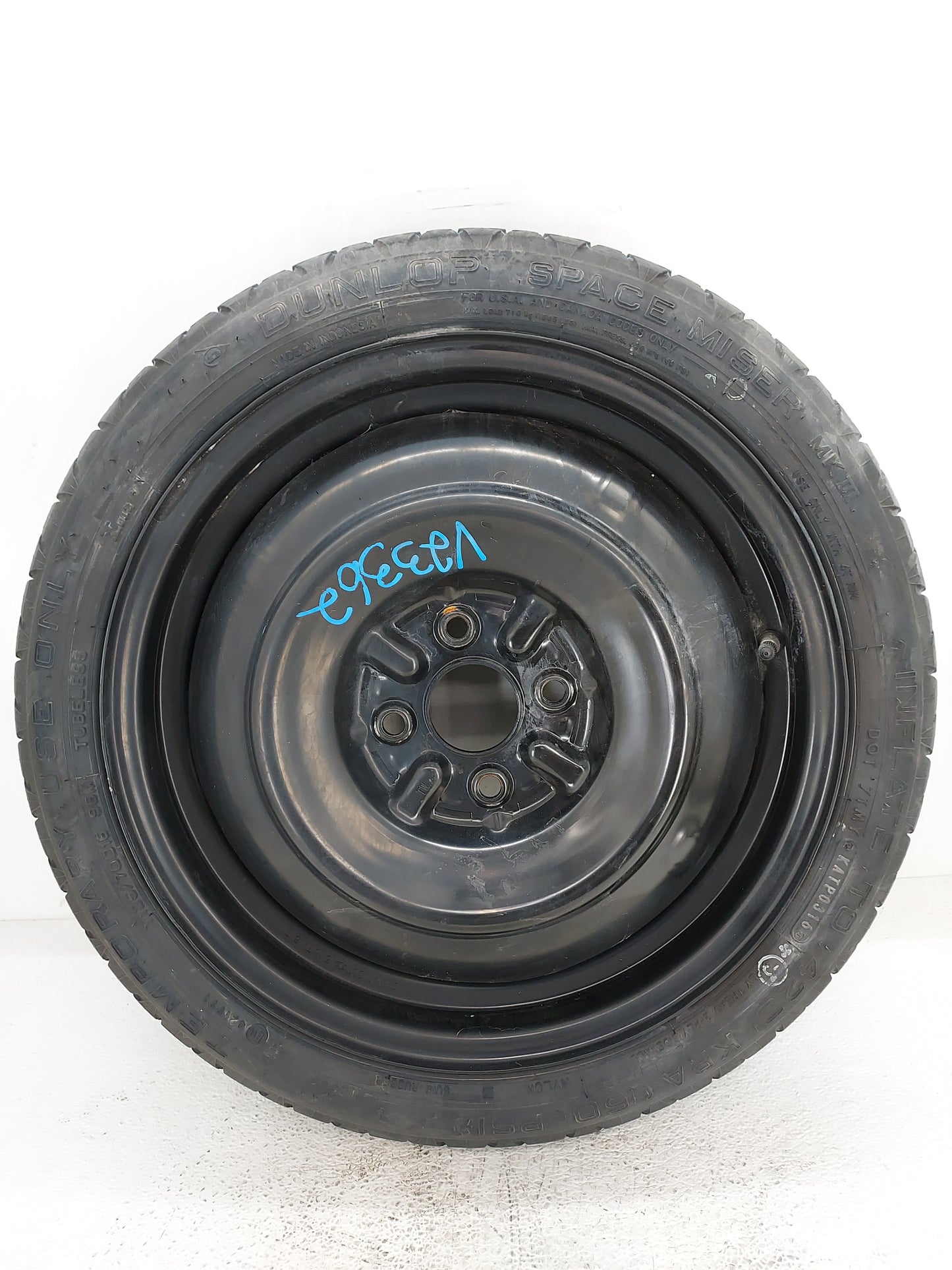 Toyota Prius Spare Donut Tire Wheel Rim Oem 1420786 - Oemusedautoparts1.com