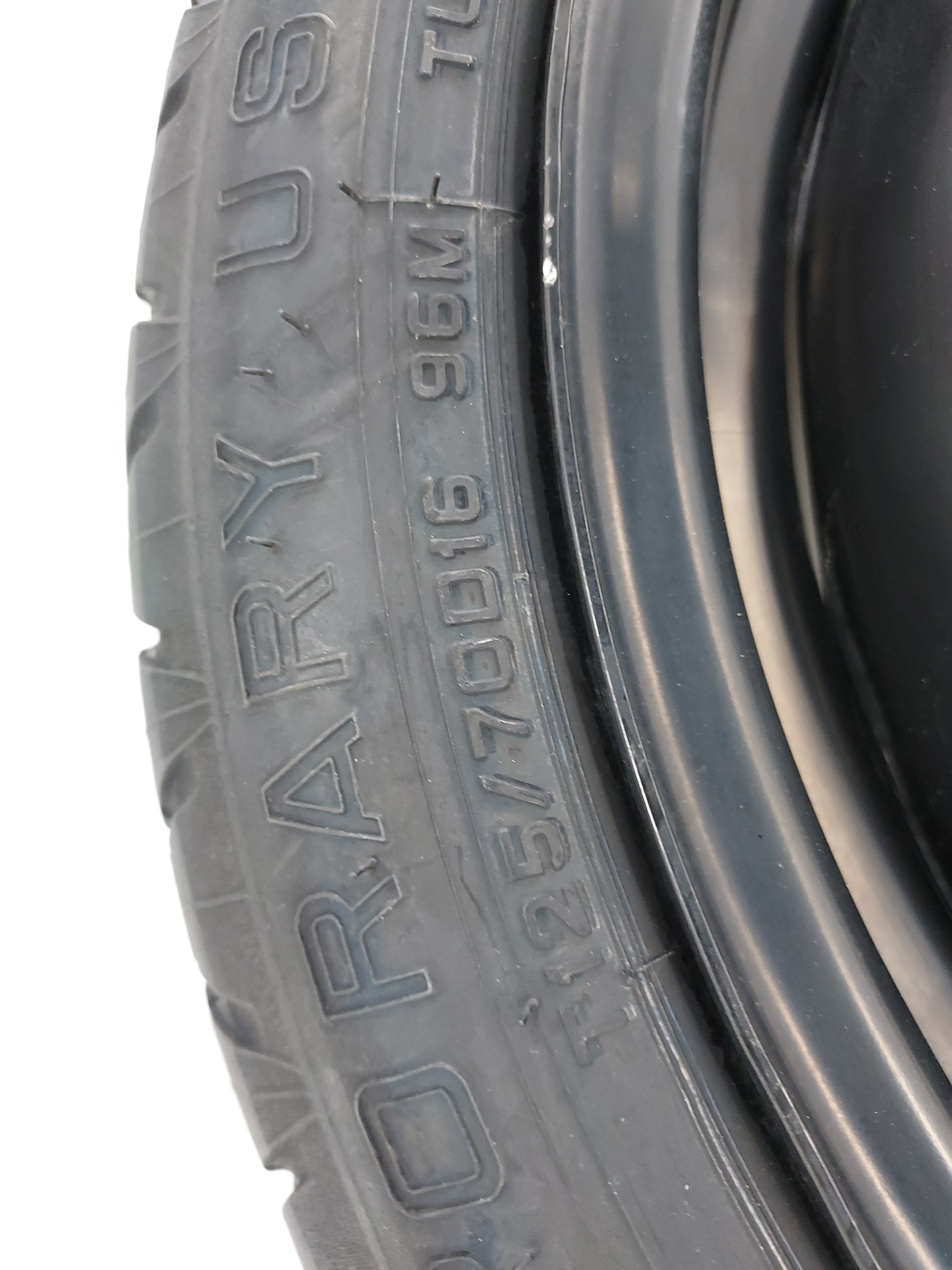 Toyota Prius Spare Donut Tire Wheel Rim Oem 1420786 - Oemusedautoparts1.com