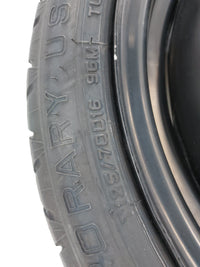 Toyota Prius Spare Donut Tire Wheel Rim Oem 1420786 - Oemusedautoparts1.com