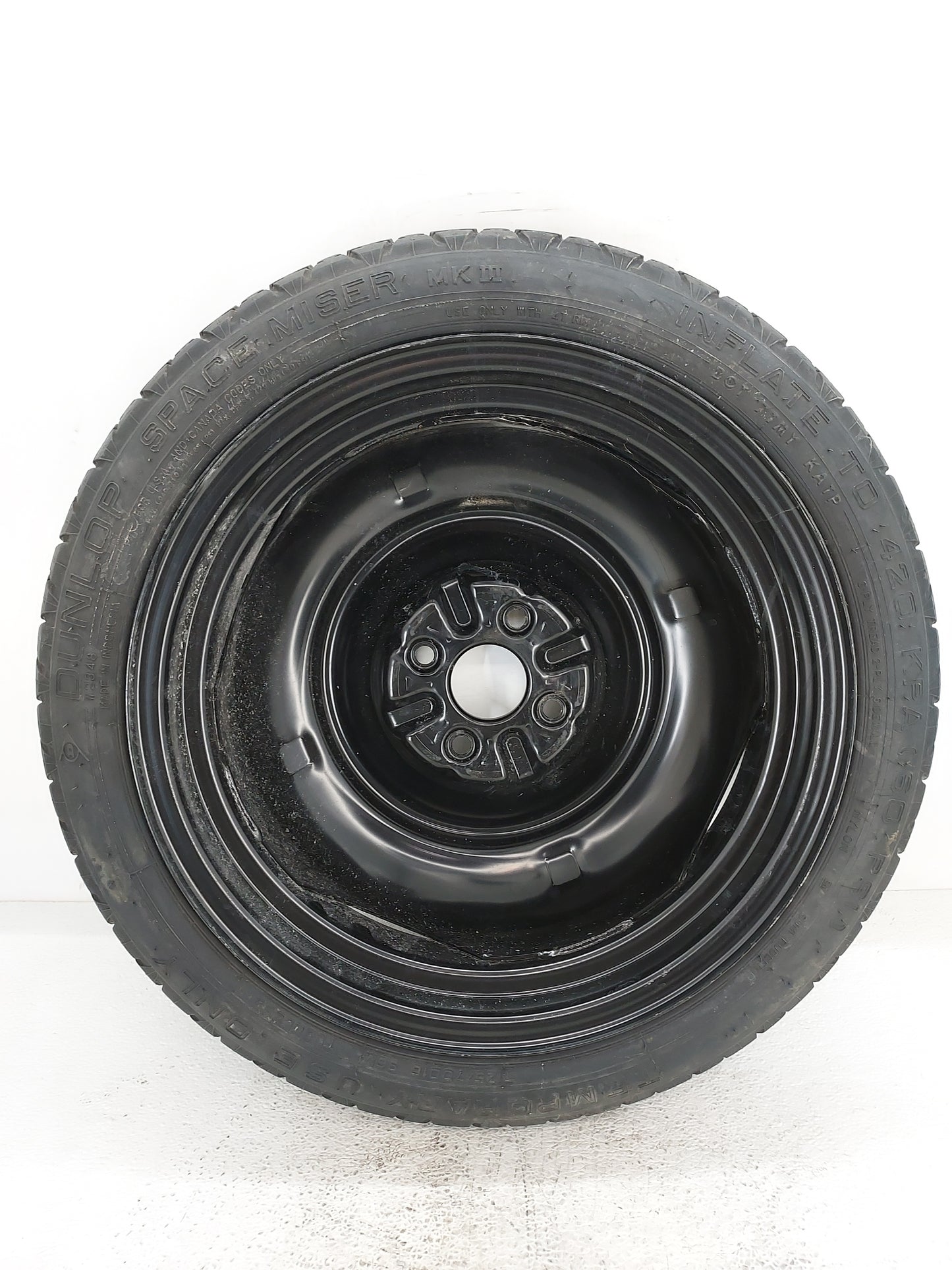 Toyota Prius Spare Donut Tire Wheel Rim Oem 1420786 - Oemusedautoparts1.com
