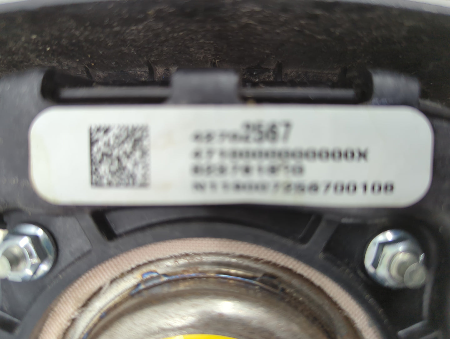2016 Toyota Prius Air Bag Driver Left Steering Wheel Mounted P/N:42702567 Fits OEM Used Auto Parts - Oemusedautoparts1.com