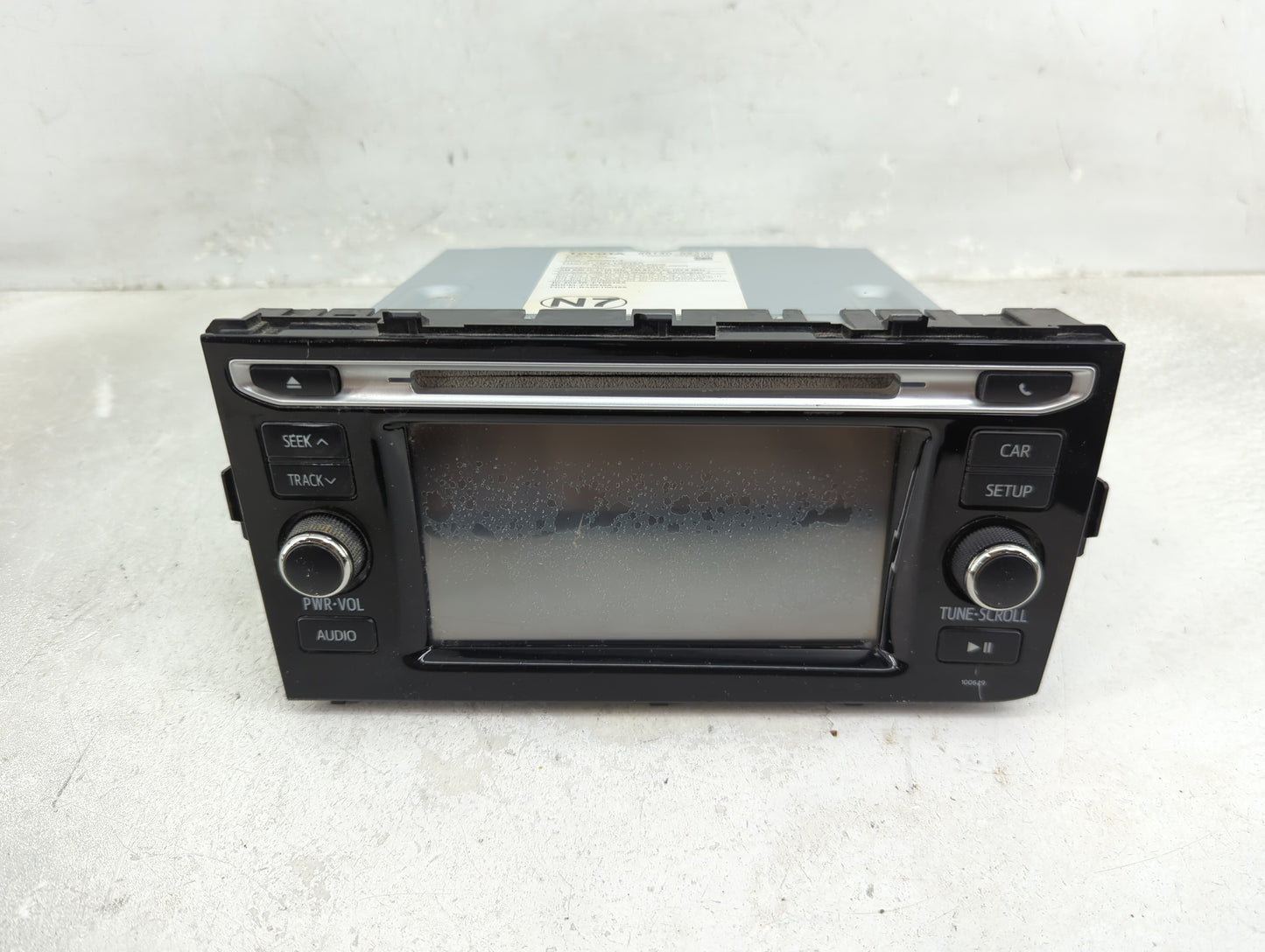 2016-2017 Toyota Prius Radio AM FM Cd Player Receiver Replacement P/N:86140-52330 139000-0920B101 Fits Fits 2016 2017 OEM Us