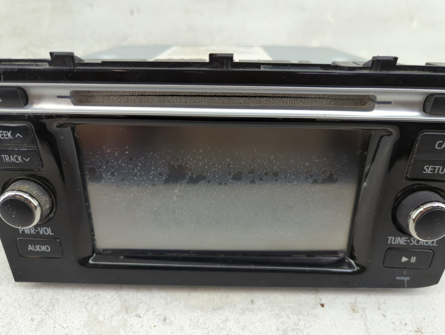 2016-2017 Toyota Prius Radio AM FM Cd Player Receiver Replacement P/N:86140-52330 139000-0920B101 Fits Fits 2016 2017 OEM Us