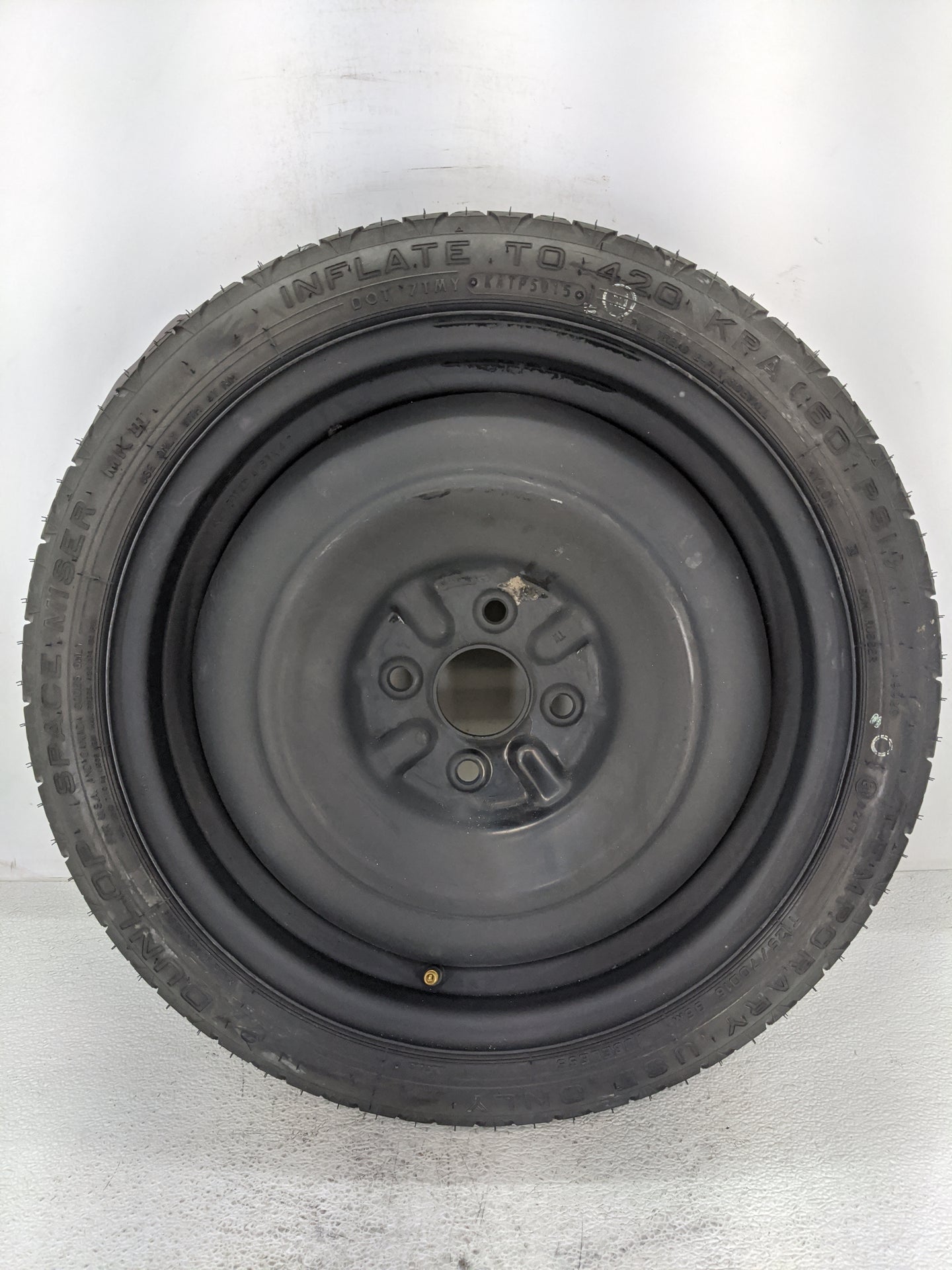 Toyota Prius Spare Donut Tire Wheel Rim Oem 1461507 - Oemusedautoparts1.com