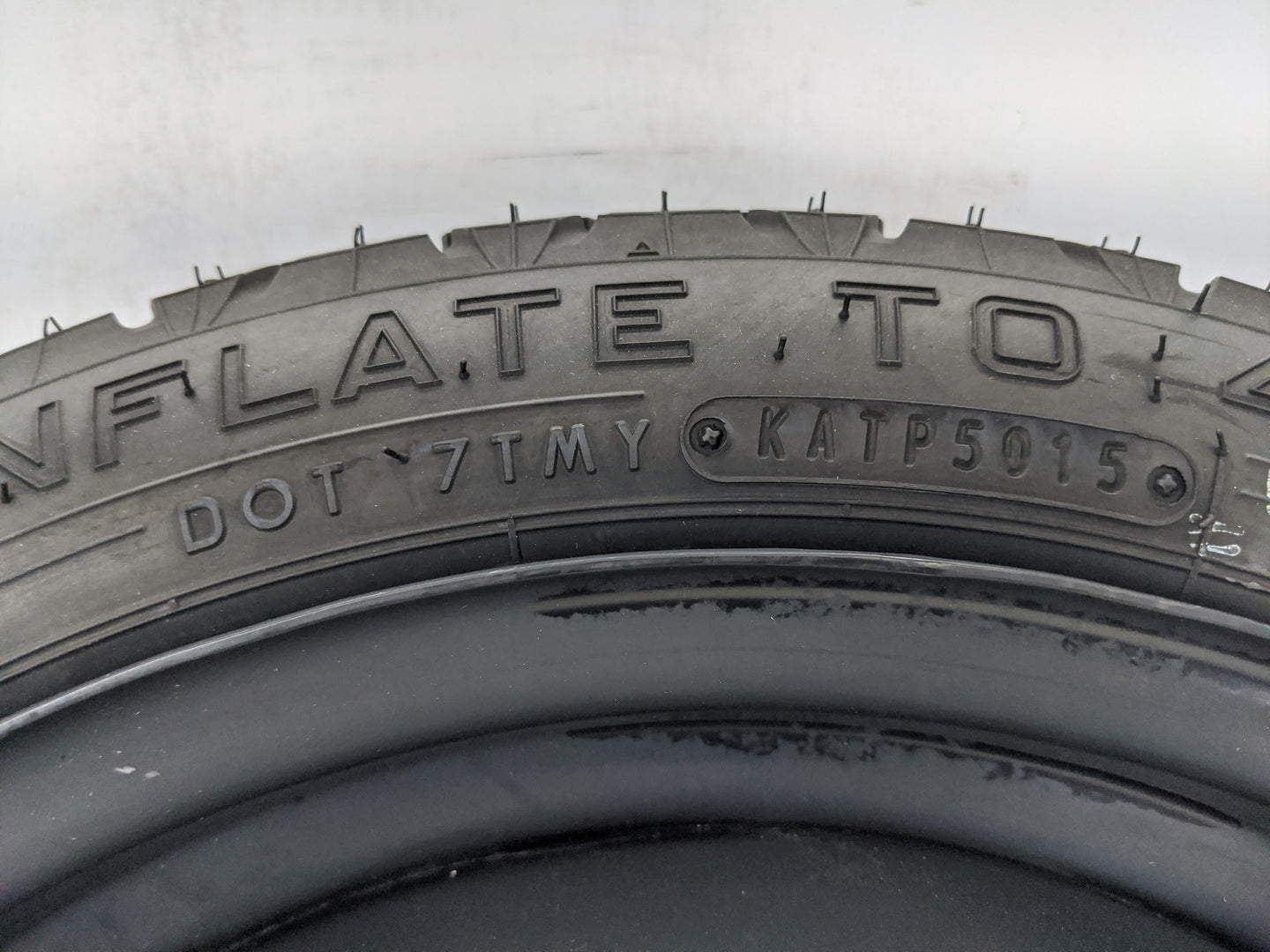 Toyota Prius Spare Donut Tire Wheel Rim Oem 1461507 - Oemusedautoparts1.com