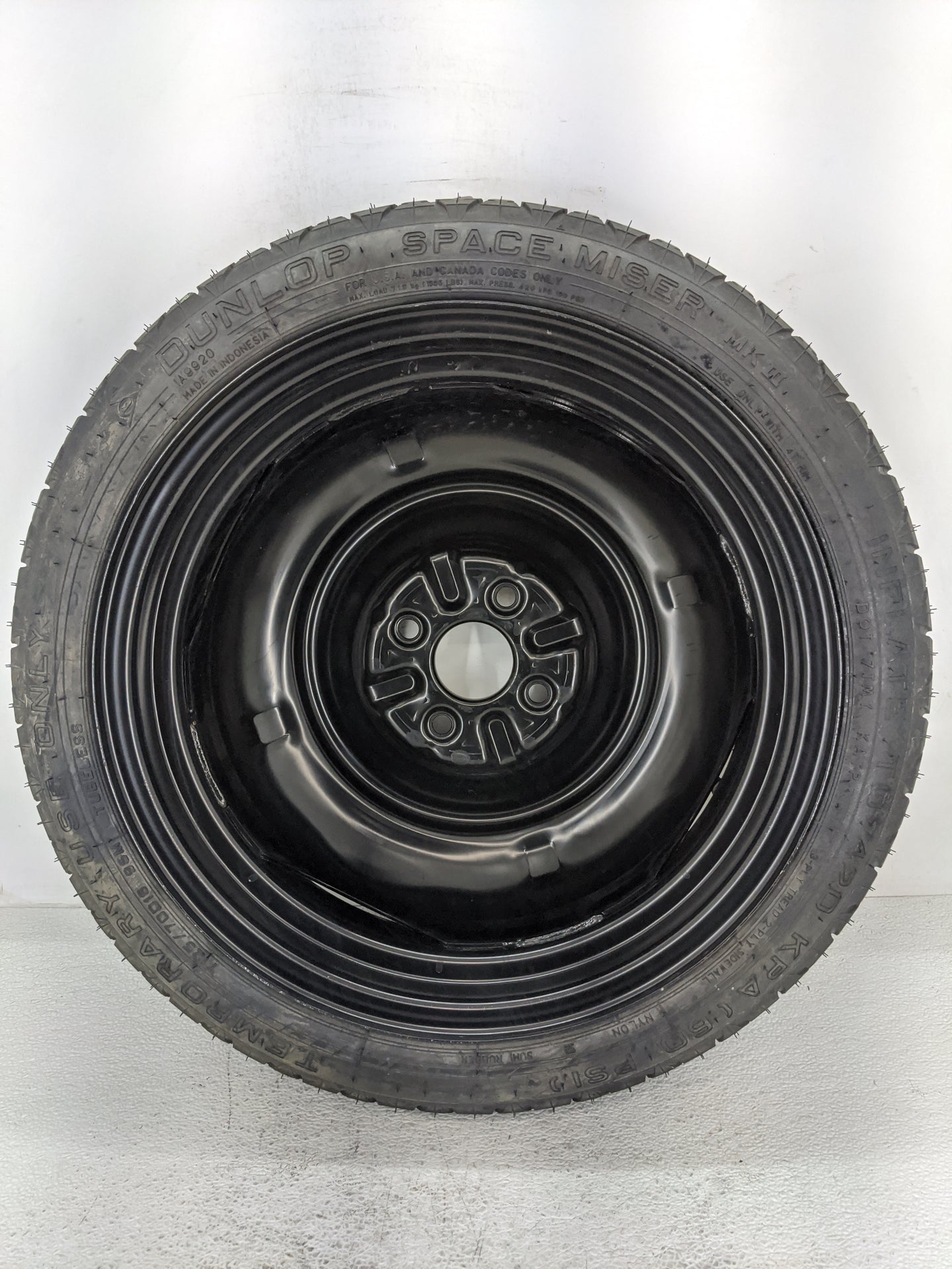 Toyota Prius Spare Donut Tire Wheel Rim Oem 1461507 - Oemusedautoparts1.com