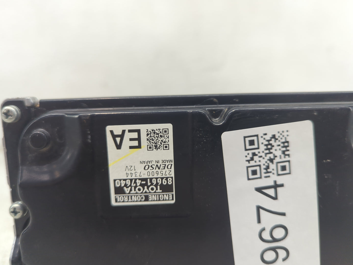 2016 Toyota Prius PCM Engine Control Computer ECU ECM PCU OEM P/N:89661-47640 275600-7344 Fits OEM Used Auto Parts - Oemused