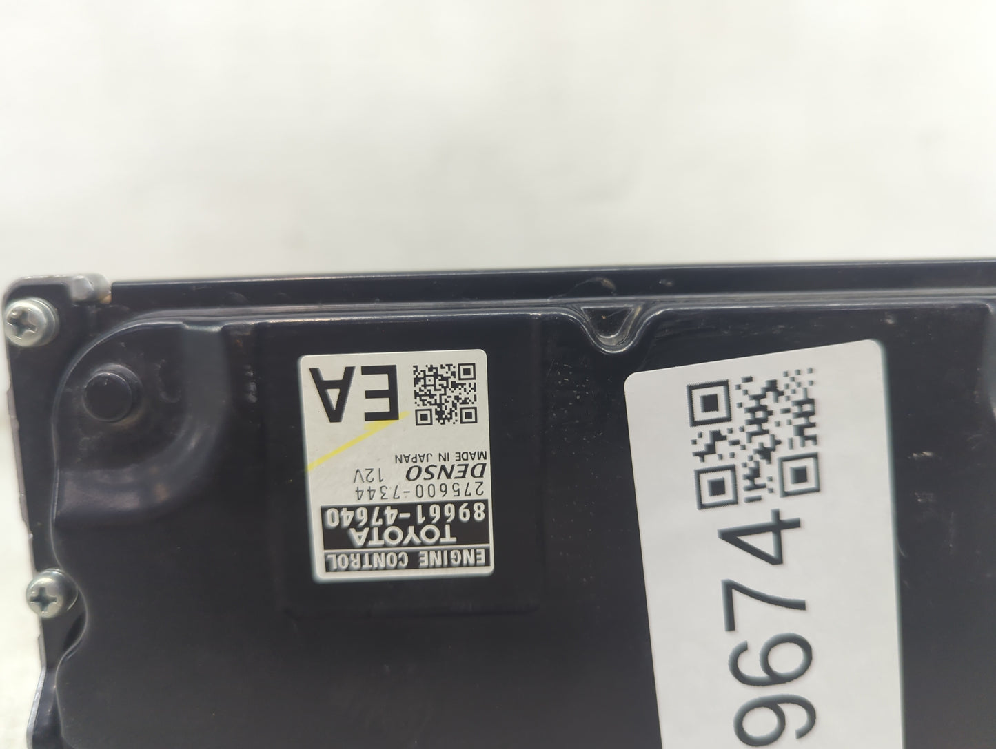2016 Toyota Prius PCM Engine Control Computer ECU ECM PCU OEM P/N:89661-47640 275600-7344 Fits OEM Used Auto Parts - Oemused
