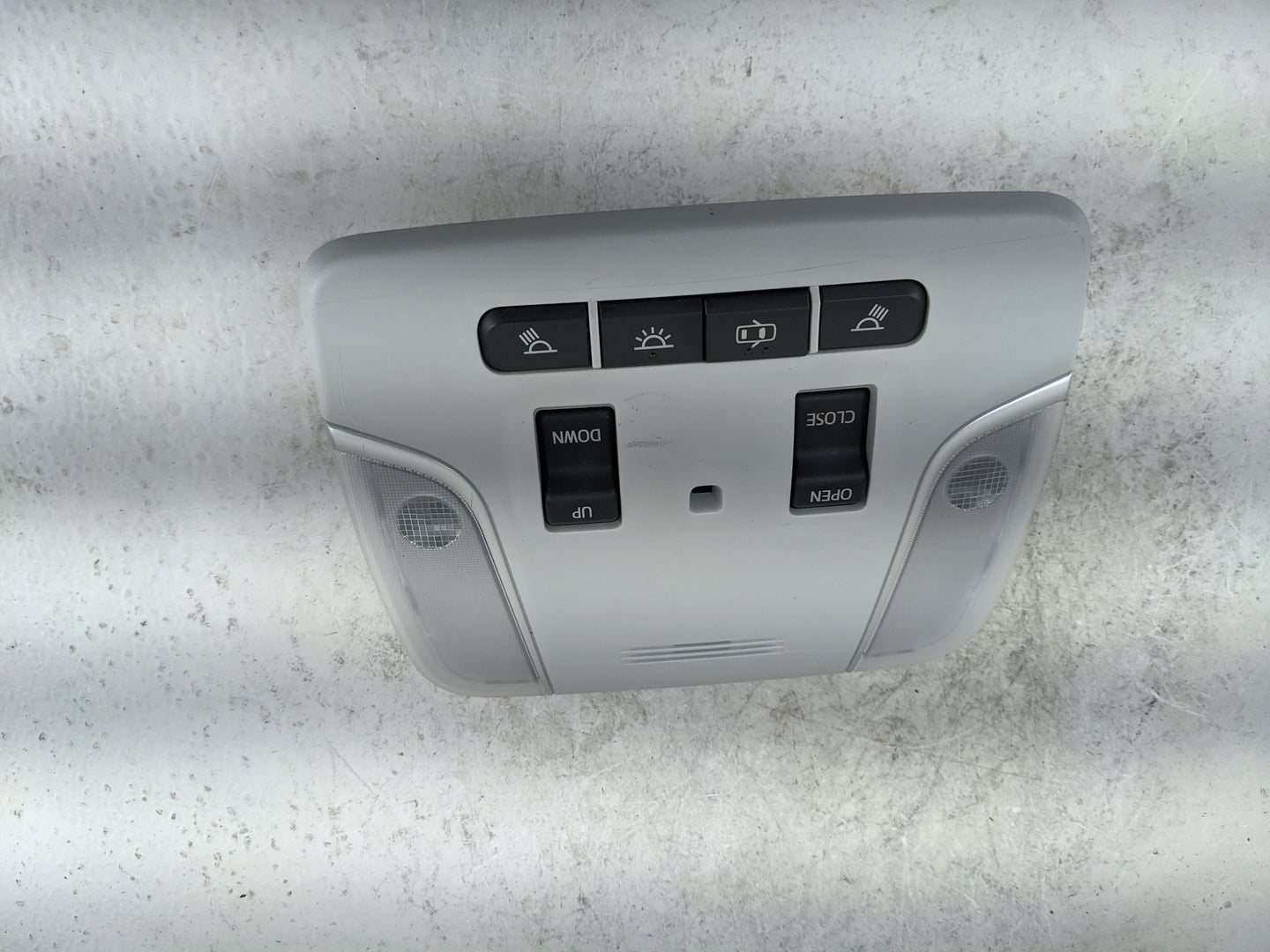 2016 Toyota Prius Overhead Roof Console Gray - Oemusedautoparts1.com