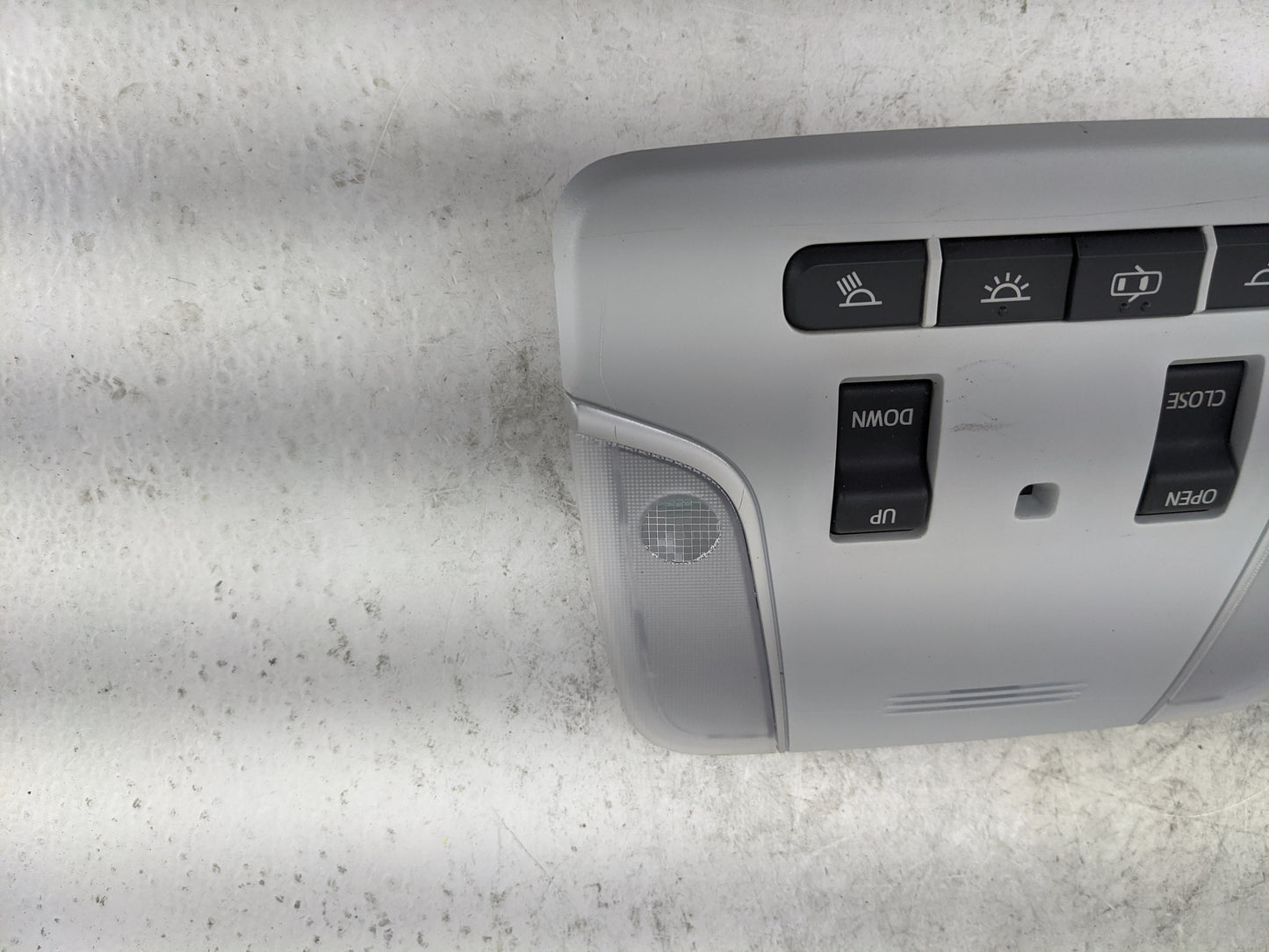 2016 Toyota Prius Overhead Roof Console Gray - Oemusedautoparts1.com