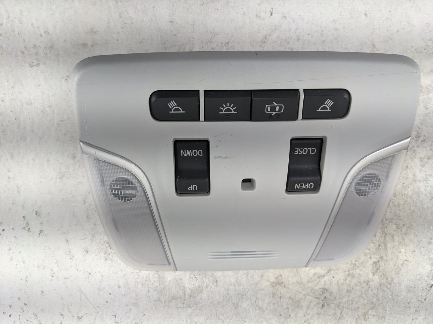 2016 Toyota Prius Overhead Roof Console Gray - Oemusedautoparts1.com