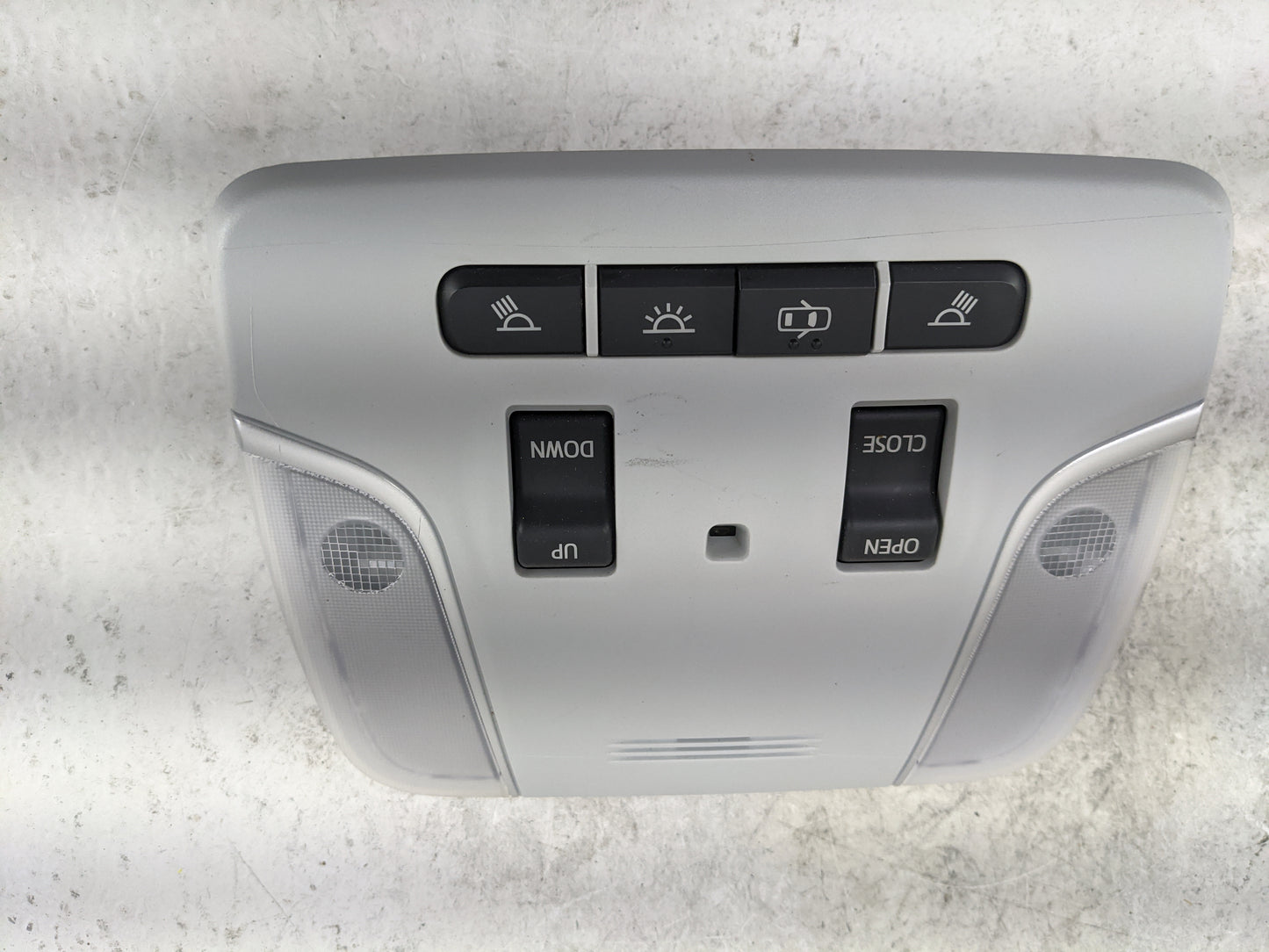 2016 Toyota Prius Overhead Roof Console Gray - Oemusedautoparts1.com