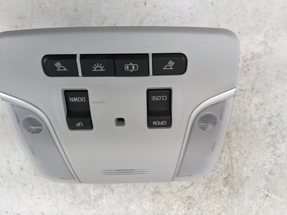 2016 Toyota Prius Overhead Roof Console Gray - Oemusedautoparts1.com