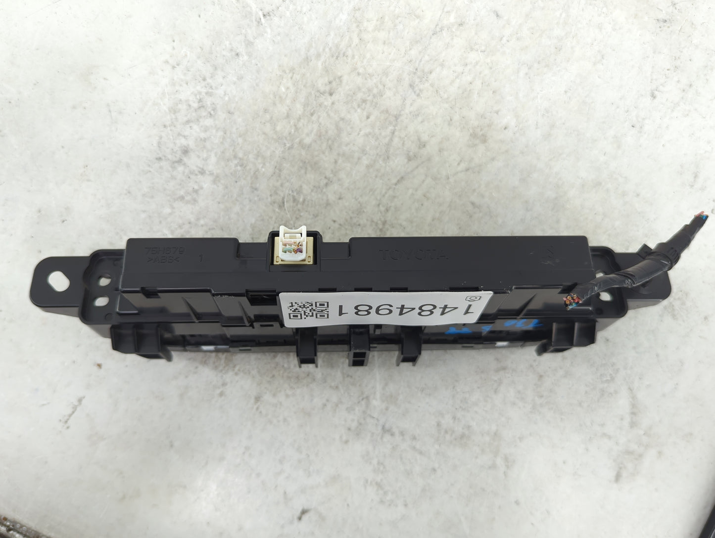 2016-2022 Toyota Prius Climate Control Module Temperature AC/Heater Replacement P/N:75167P Fits OEM Used Auto Parts - Oemuse