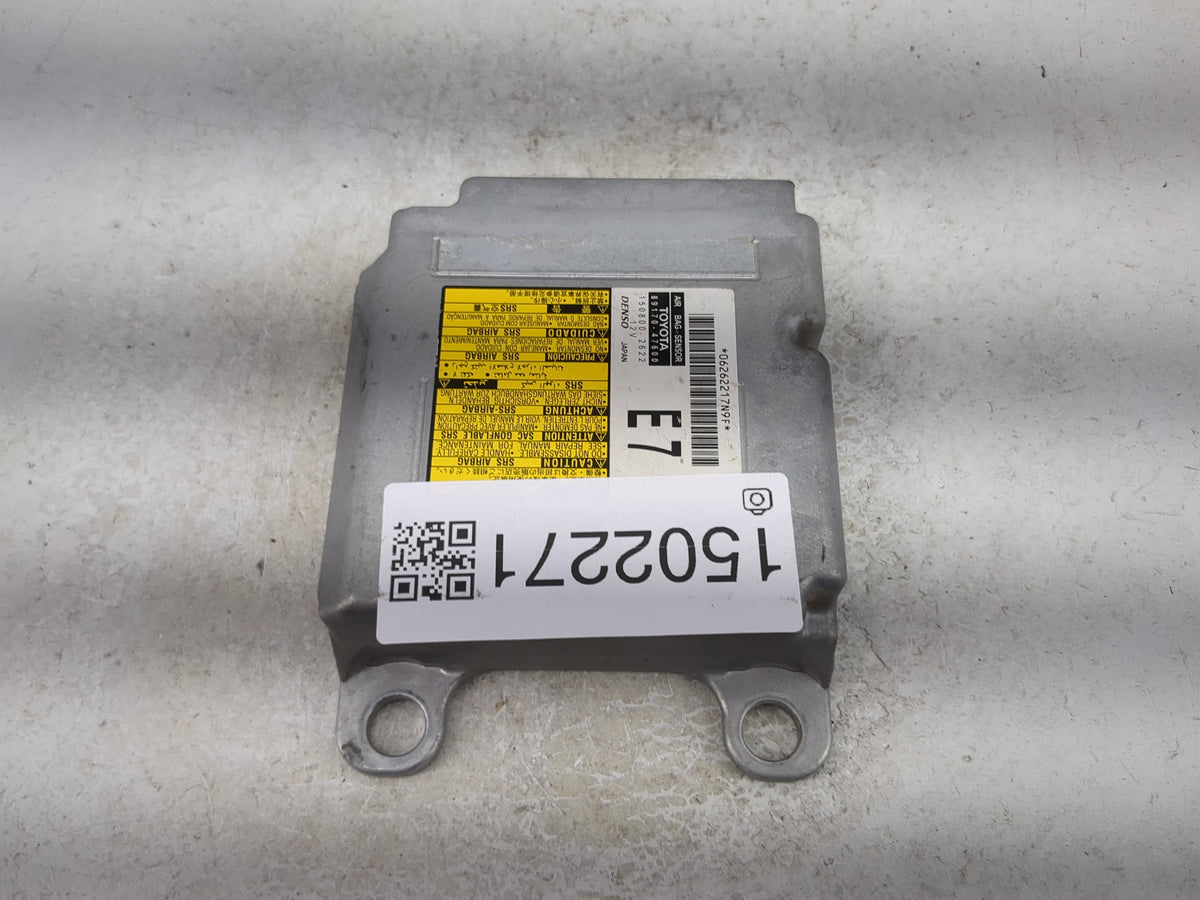 2016-2018 Toyota Prius Safety Restraint Srs Airbag Control Module - Oemusedautoparts1.com