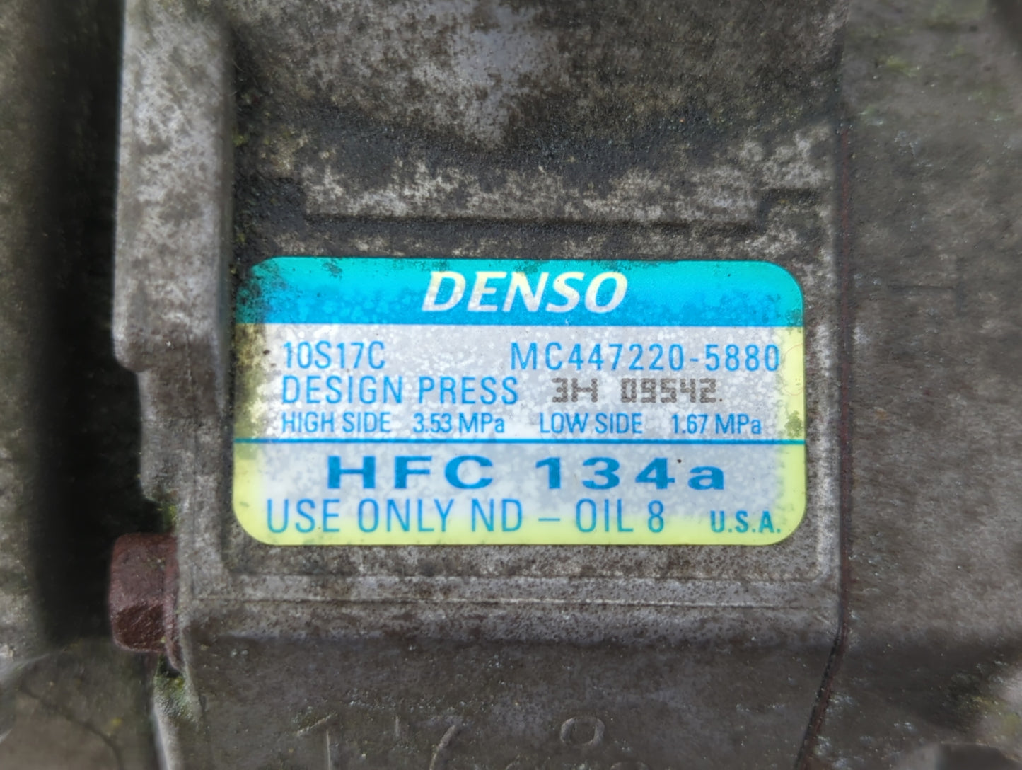 2016-2022 Toyota Prius Air Conditioning A/c Ac Compressor Oem - Oemusedautoparts1.com