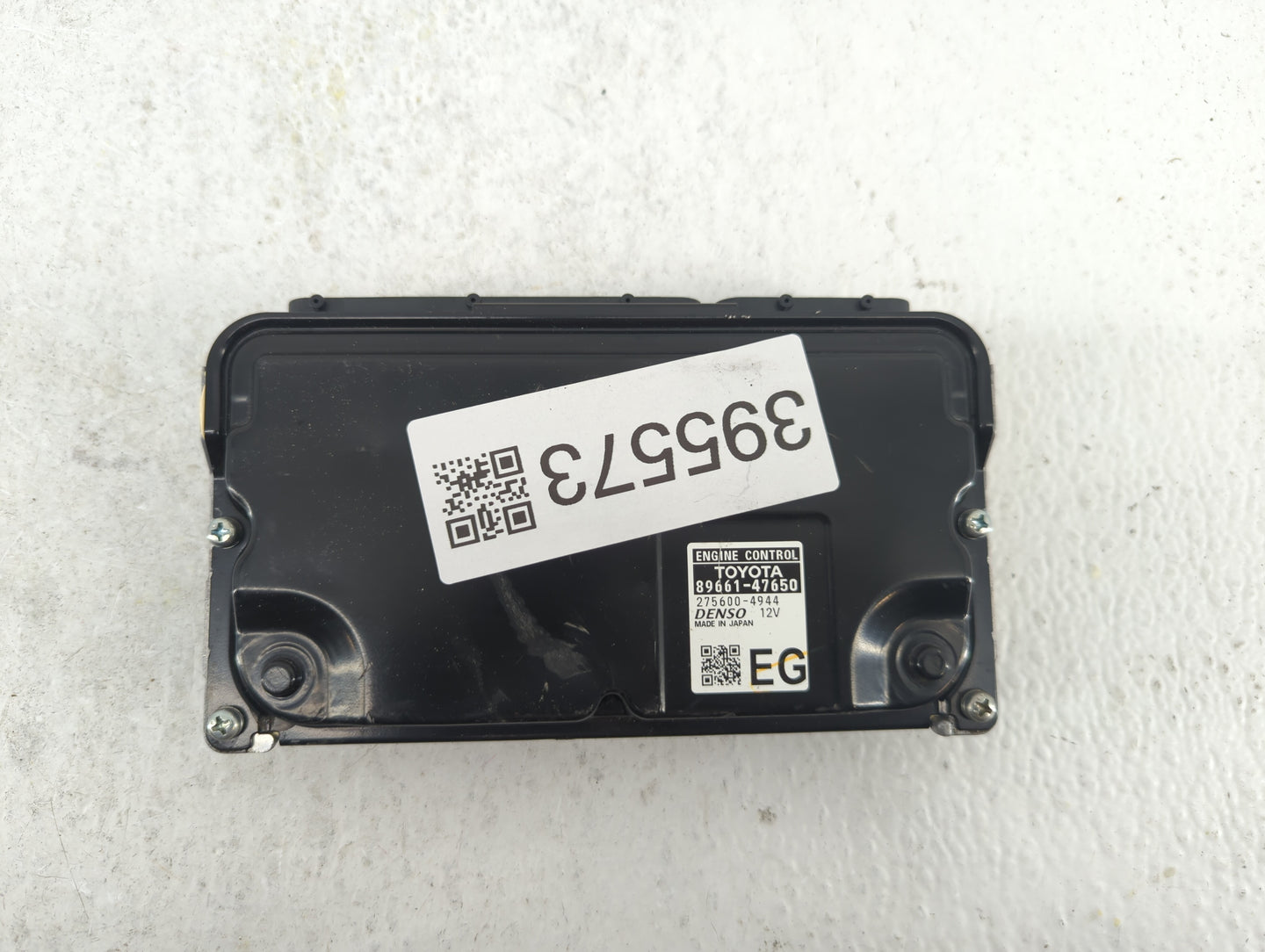 2016 Toyota Prius PCM Engine Control Computer ECU ECM PCU OEM P/N:89661-47650 Fits OEM Used Auto Parts - Oemusedautoparts1.c
