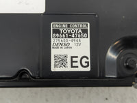 2016 Toyota Prius PCM Engine Control Computer ECU ECM PCU OEM P/N:89661-47650 Fits OEM Used Auto Parts - Oemusedautoparts1.c