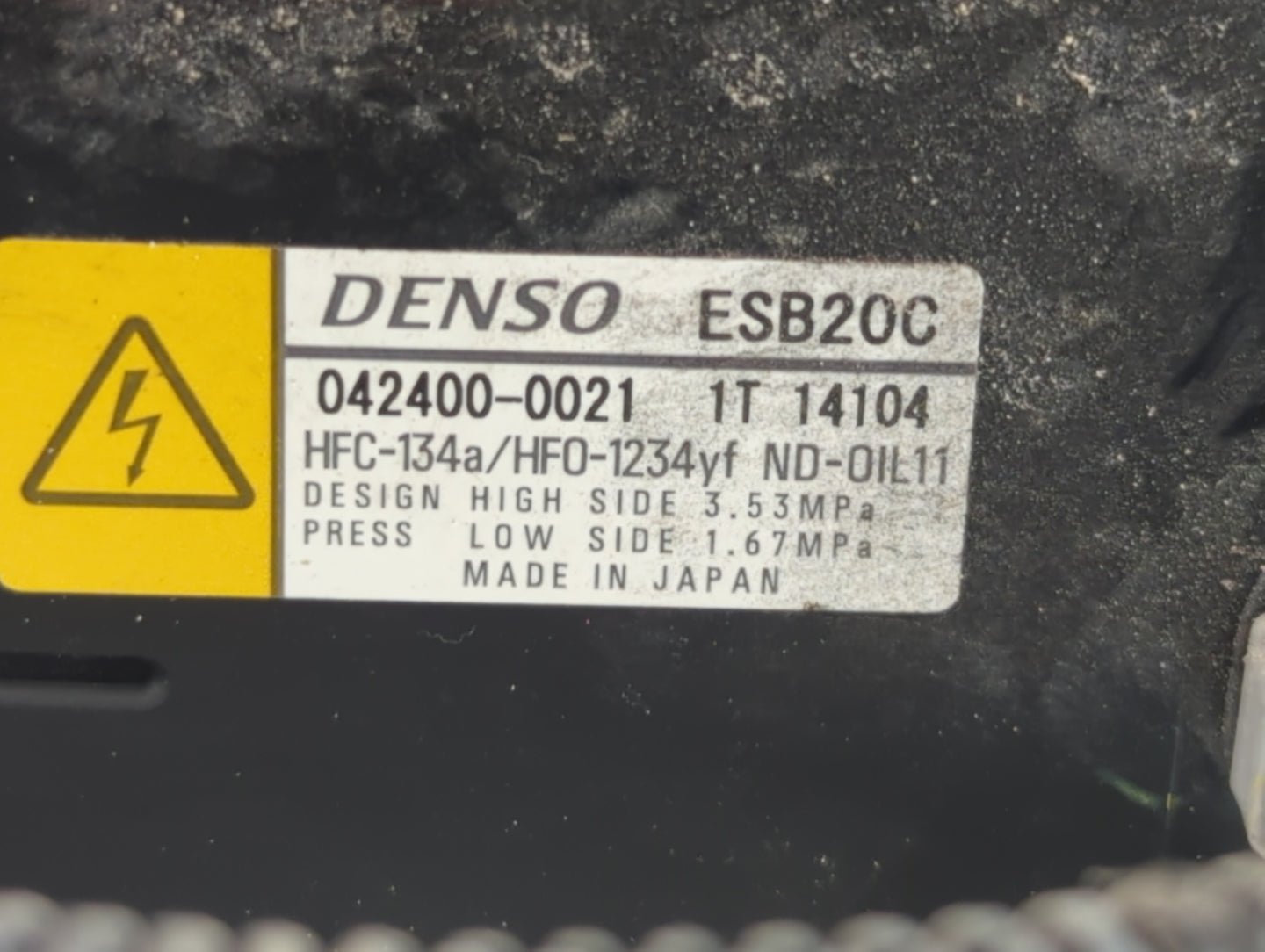 2016-2018 Toyota Prius Air Conditioning A/c Ac Compressor Oem - Oemusedautoparts1.com