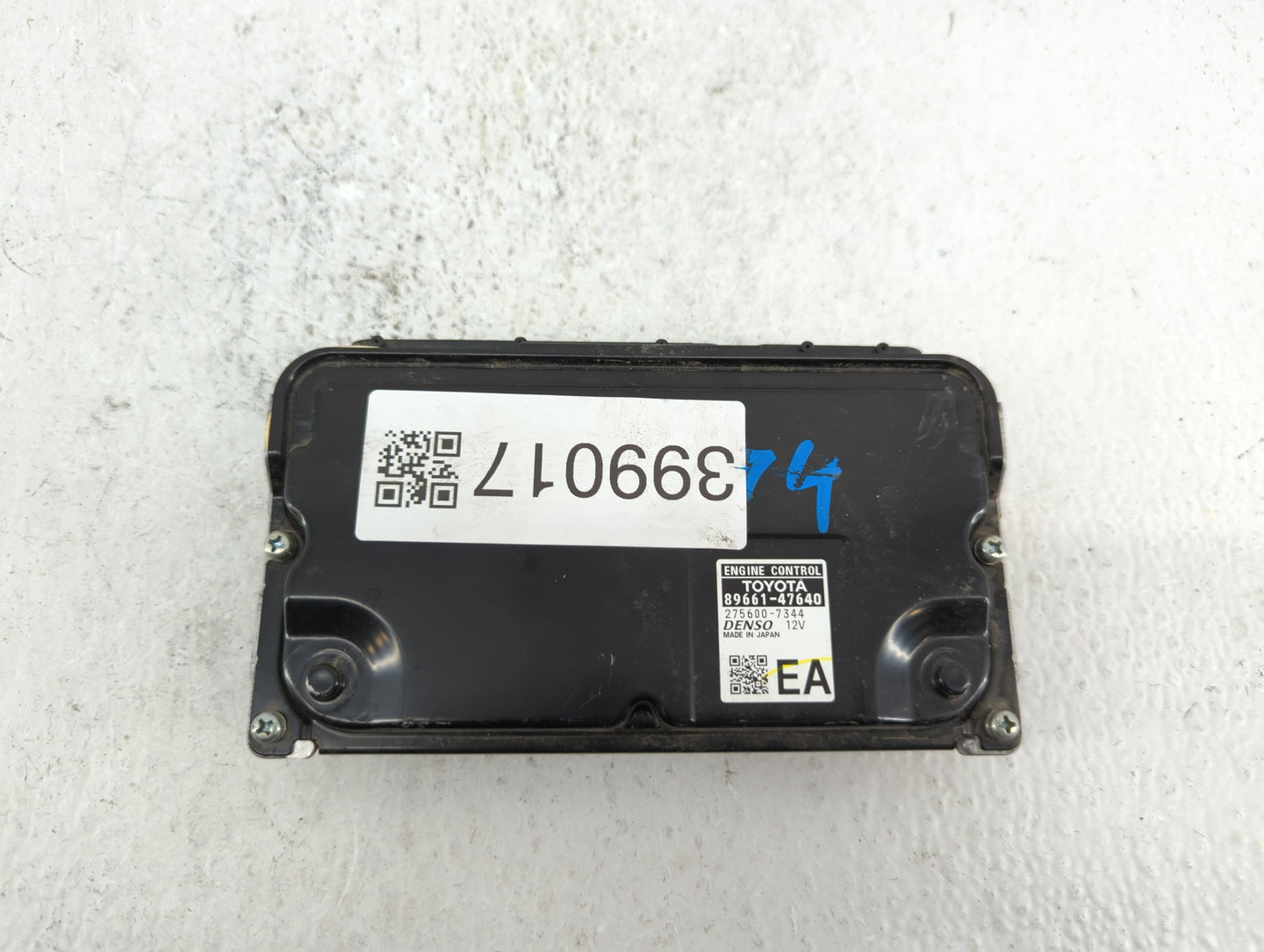 2016 Toyota Prius PCM Engine Control Computer ECU ECM PCU OEM P/N:39111-2G677 39101-2G677, 89661-47640 Fits OEM Used Auto Pa