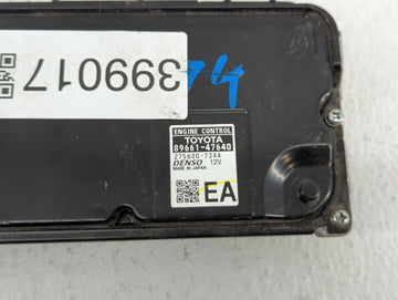 2016 Toyota Prius PCM Engine Control Computer ECU ECM PCU OEM P/N:39111-2G677 39101-2G677, 89661-47640 Fits OEM Used Auto Parts