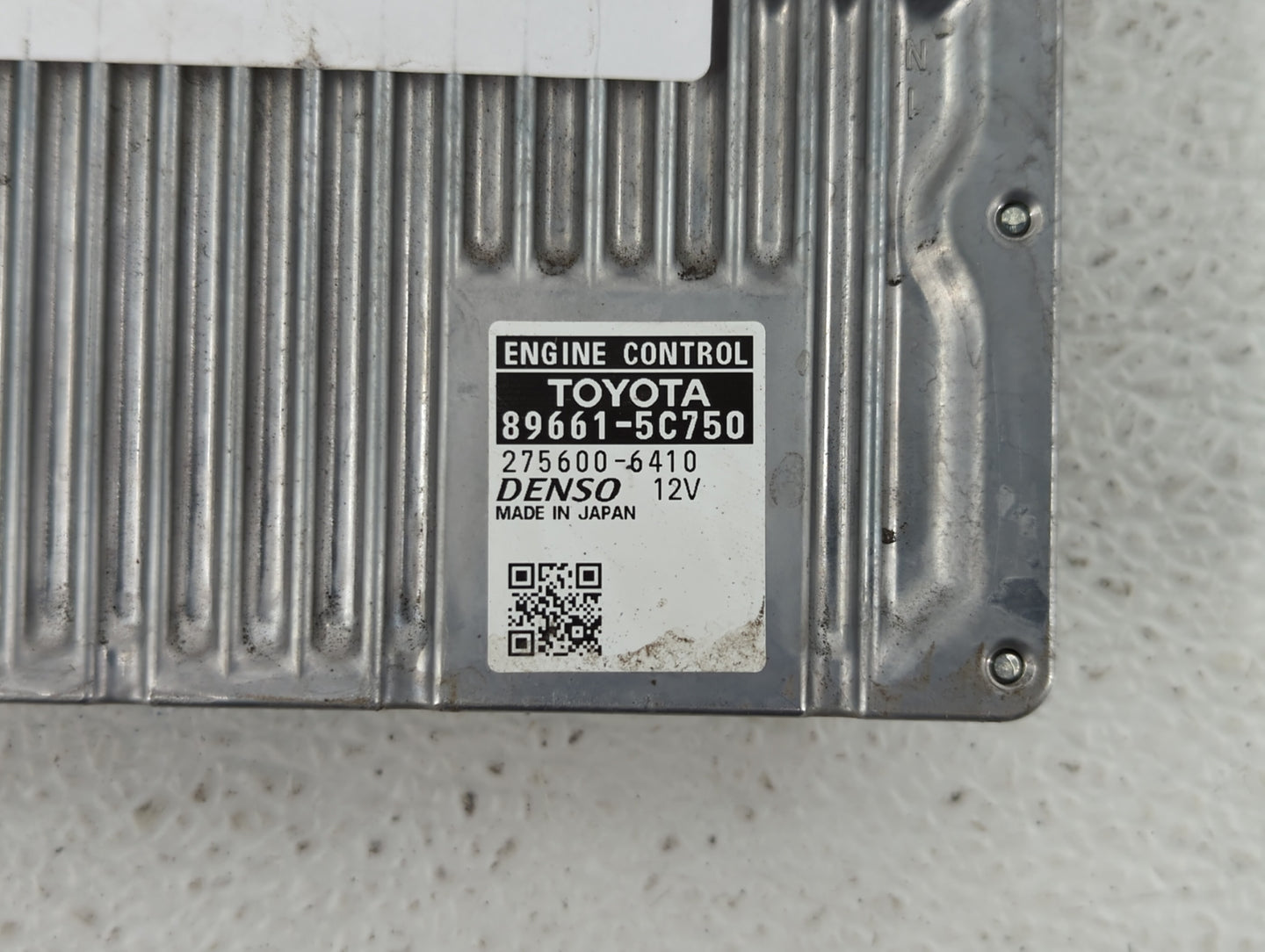 2016-2017 Toyota Prius PCM Engine Control Computer ECU ECM PCU OEM P/N:89661-5C750 Fits Fits 2016 2017 OEM Used Auto Parts -