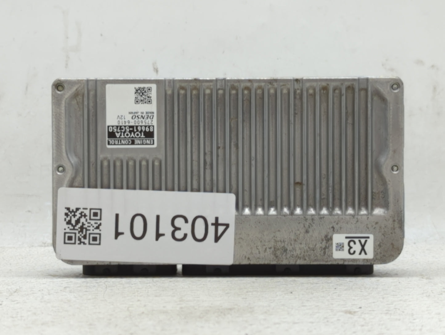 2016-2017 Toyota Prius PCM Engine Control Computer ECU ECM PCU OEM P/N:89661-5C750 Fits Fits 2016 2017 OEM Used Auto Parts -