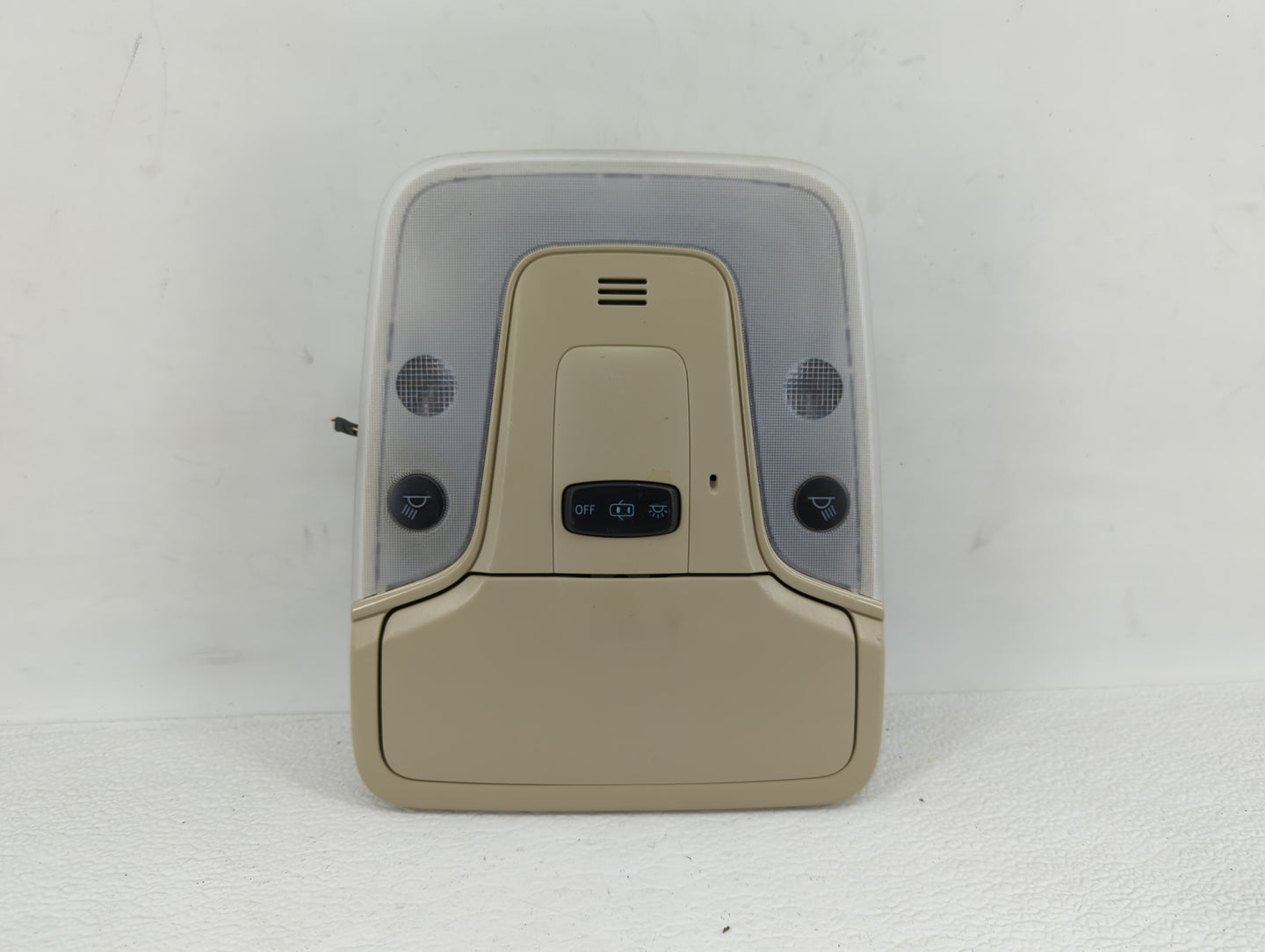 2016 Toyota Prius Overhead Roof Console Beige - Oemusedautoparts1.com