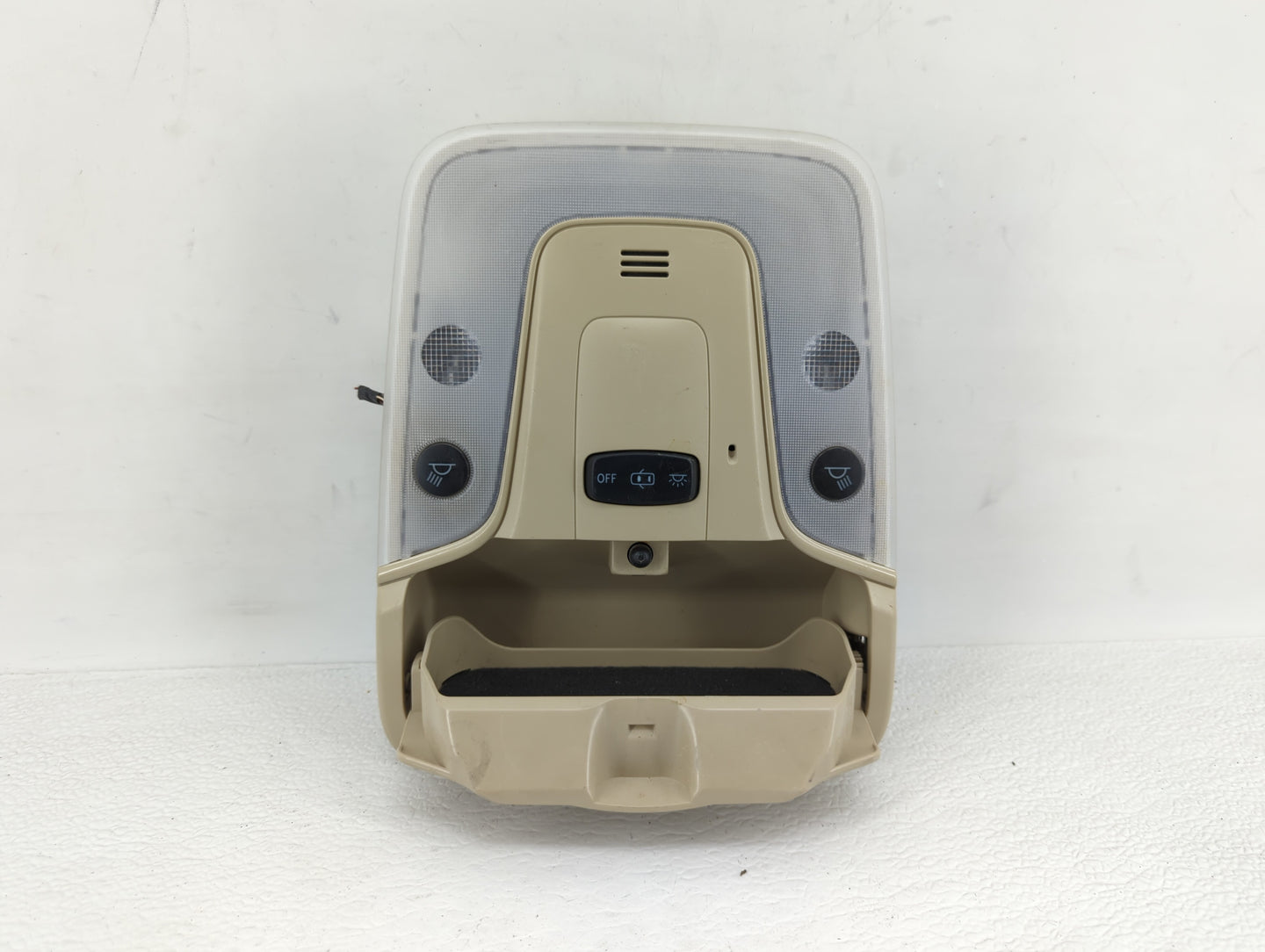 2016 Toyota Prius Overhead Roof Console Beige - Oemusedautoparts1.com