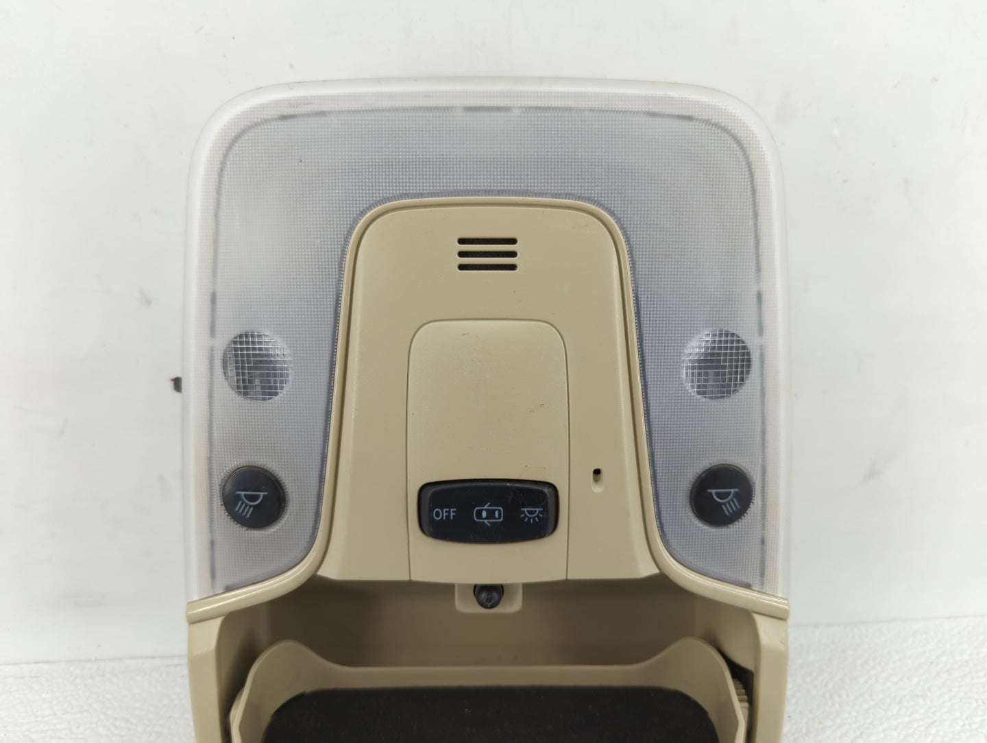 2016 Toyota Prius Overhead Roof Console Beige - Oemusedautoparts1.com