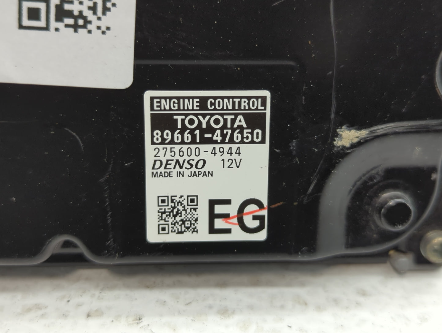 2016 Toyota Prius PCM Engine Control Computer ECU ECM PCU OEM P/N:89661-47640 89661-47650 Fits OEM Used Auto Parts - Oemused