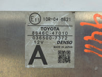 2016 Toyota Prius Chassis Control Module Ccm Bcm Body Control 8646c-47010 - Oemusedautoparts1.com