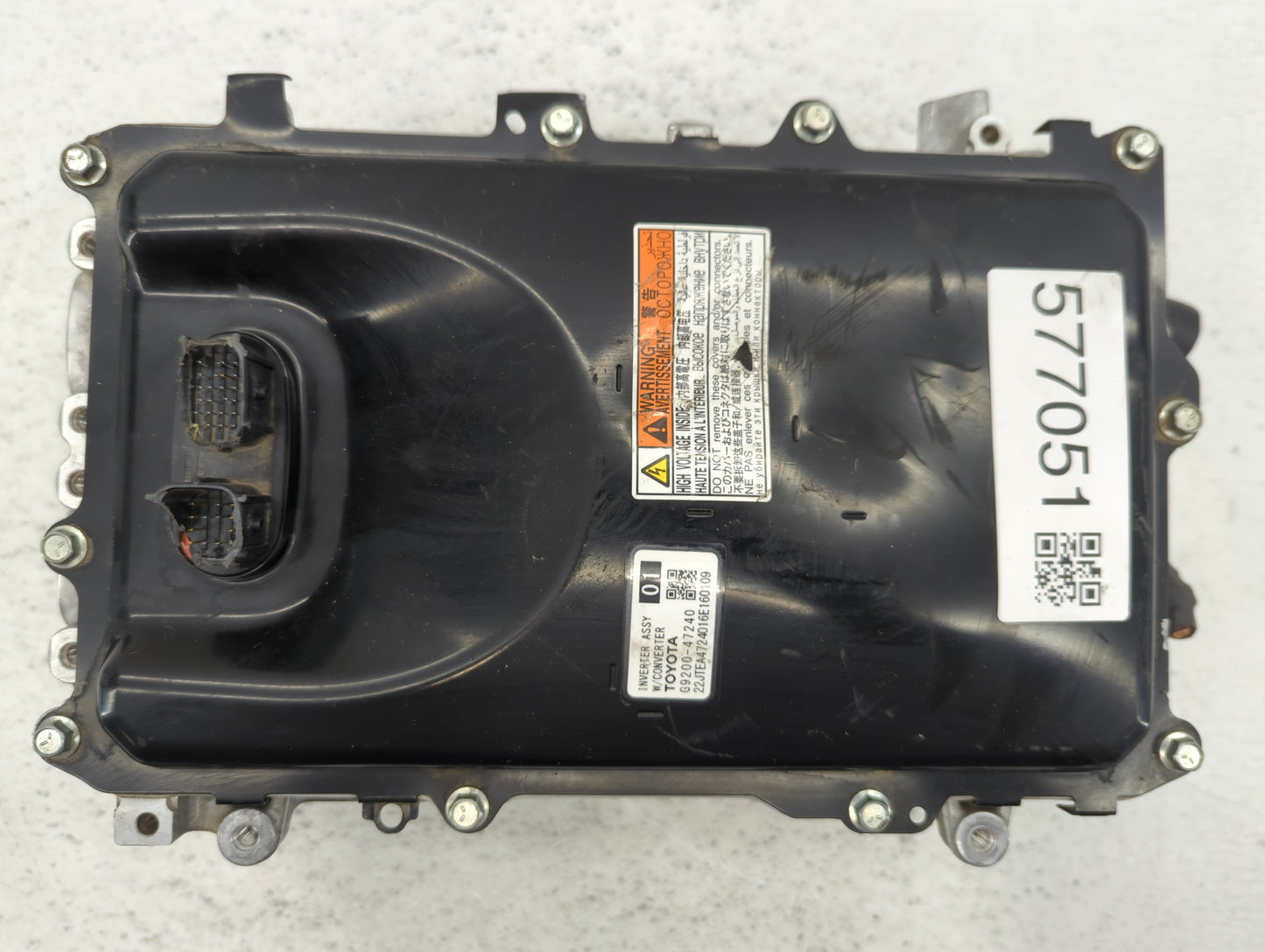 2016 Toyota Prius Hybrid DC Synergy Drive Power Inverter P/N:G9200-47240 Fits OEM Used Auto Parts - Oemusedautoparts1.com