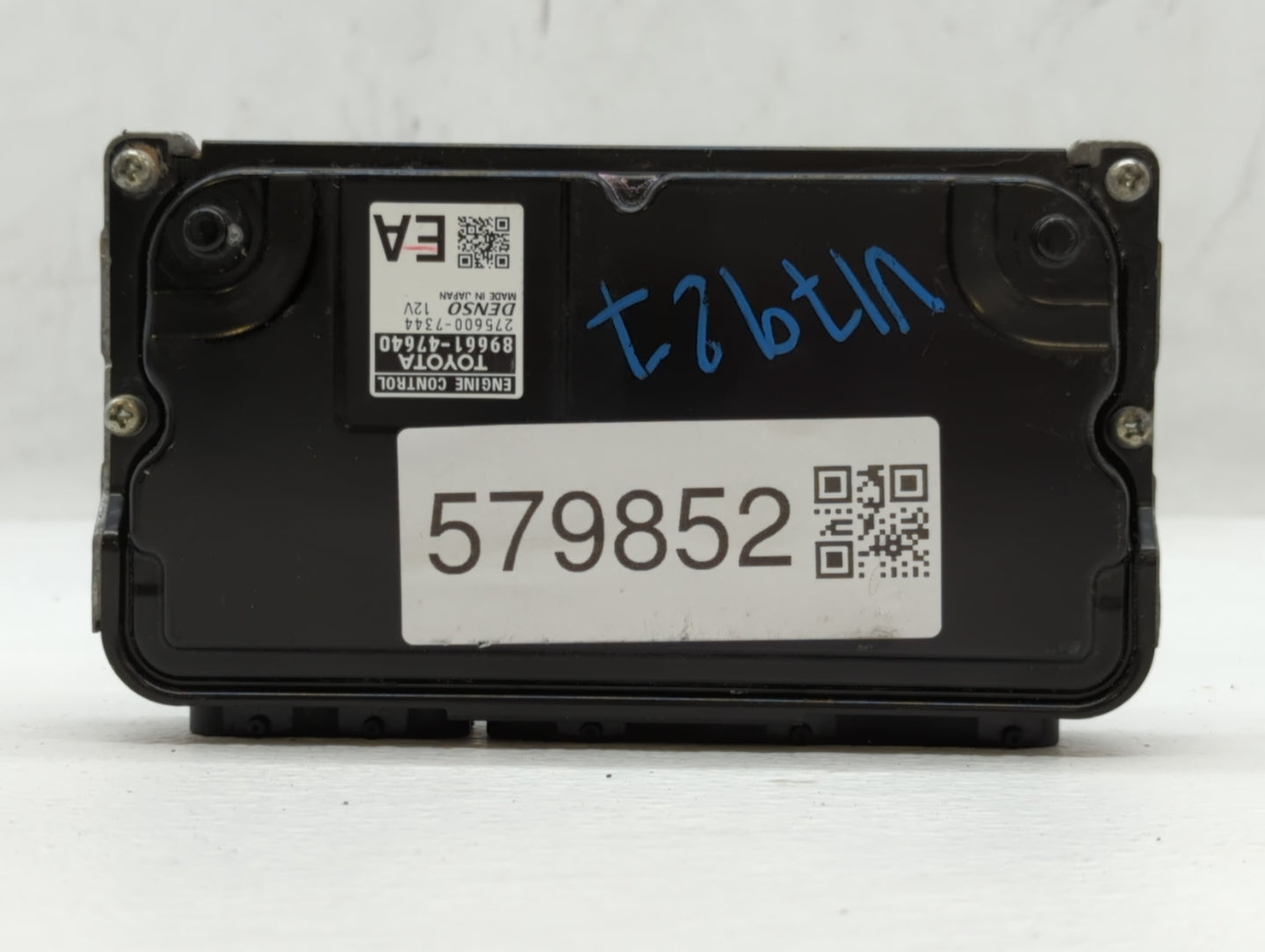 2016 Toyota Prius PCM Engine Control Computer ECU ECM PCU OEM P/N:89661-47640 Fits OEM Used Auto Parts - Oemusedautoparts1.c
