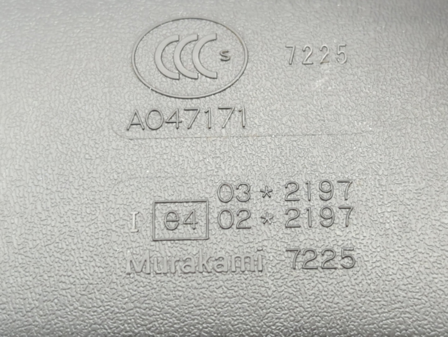 2004-2022 Toyota Prius Interior Rear View Mirror Replacement OEM P/N:E4012197 E4022197 Fits OEM Used Auto Parts - Oemusedaut