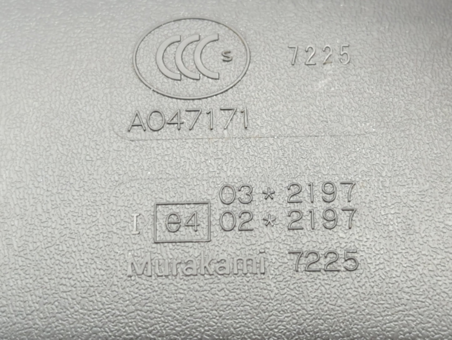 2004-2022 Toyota Prius Interior Rear View Mirror Replacement OEM P/N:E4012197 E4022197 Fits OEM Used Auto Parts - Oemusedaut