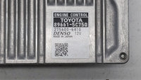 2016-2017 Toyota Prius C PCM Engine Control Computer ECU ECM PCU OEM P/N:89661-5C750 Fits Fits 2016 2017 OEM Used Auto Parts
