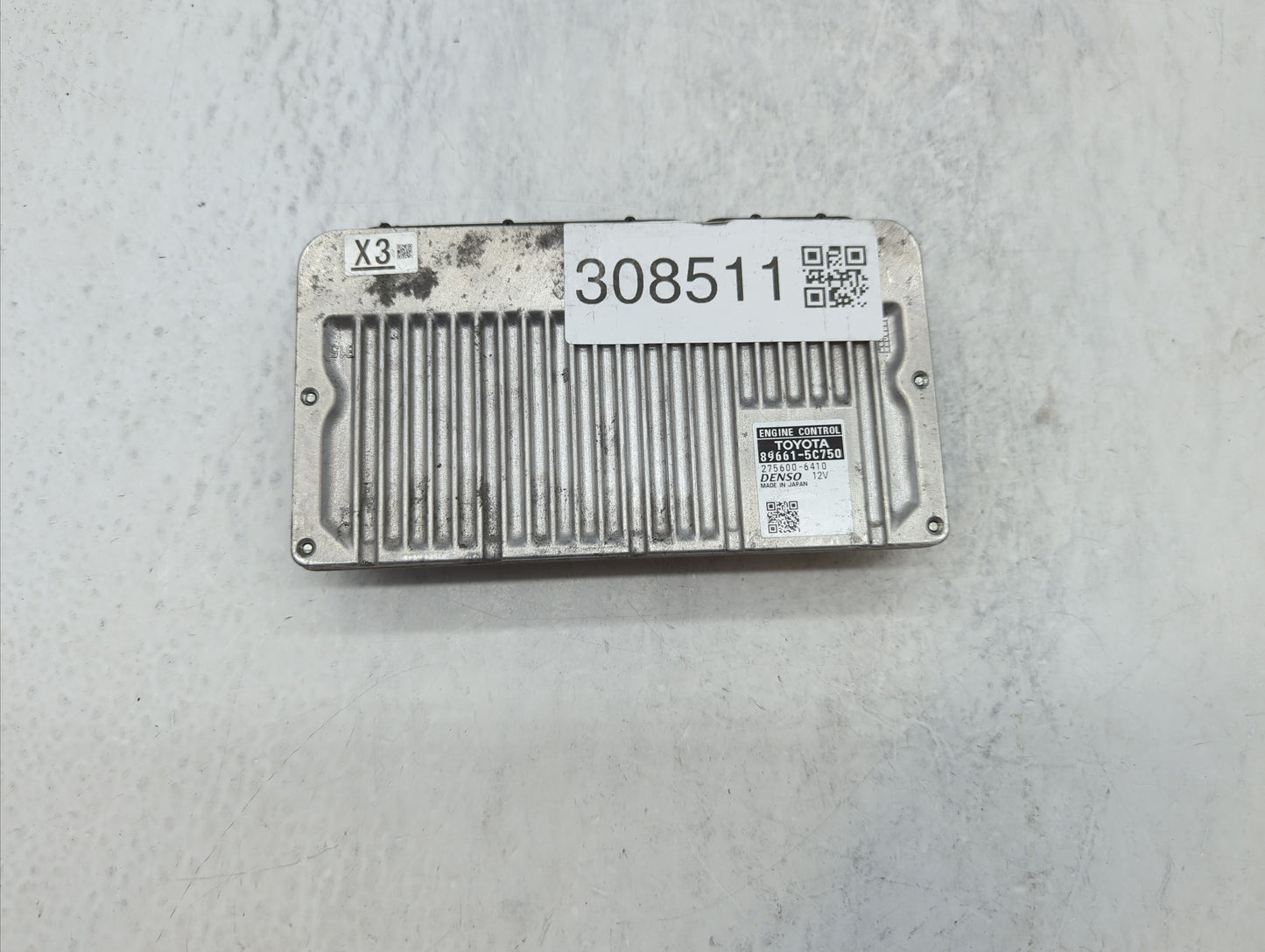 2016-2017 Toyota Prius C PCM Engine Control Computer ECU ECM PCU OEM P/N:89661-5C750 Fits Fits 2016 2017 OEM Used Auto Parts