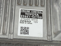 2016-2017 Toyota Prius C PCM Engine Control Computer ECU ECM PCU OEM P/N:89661-5C750 Fits Fits 2016 2017 OEM Used Auto Parts