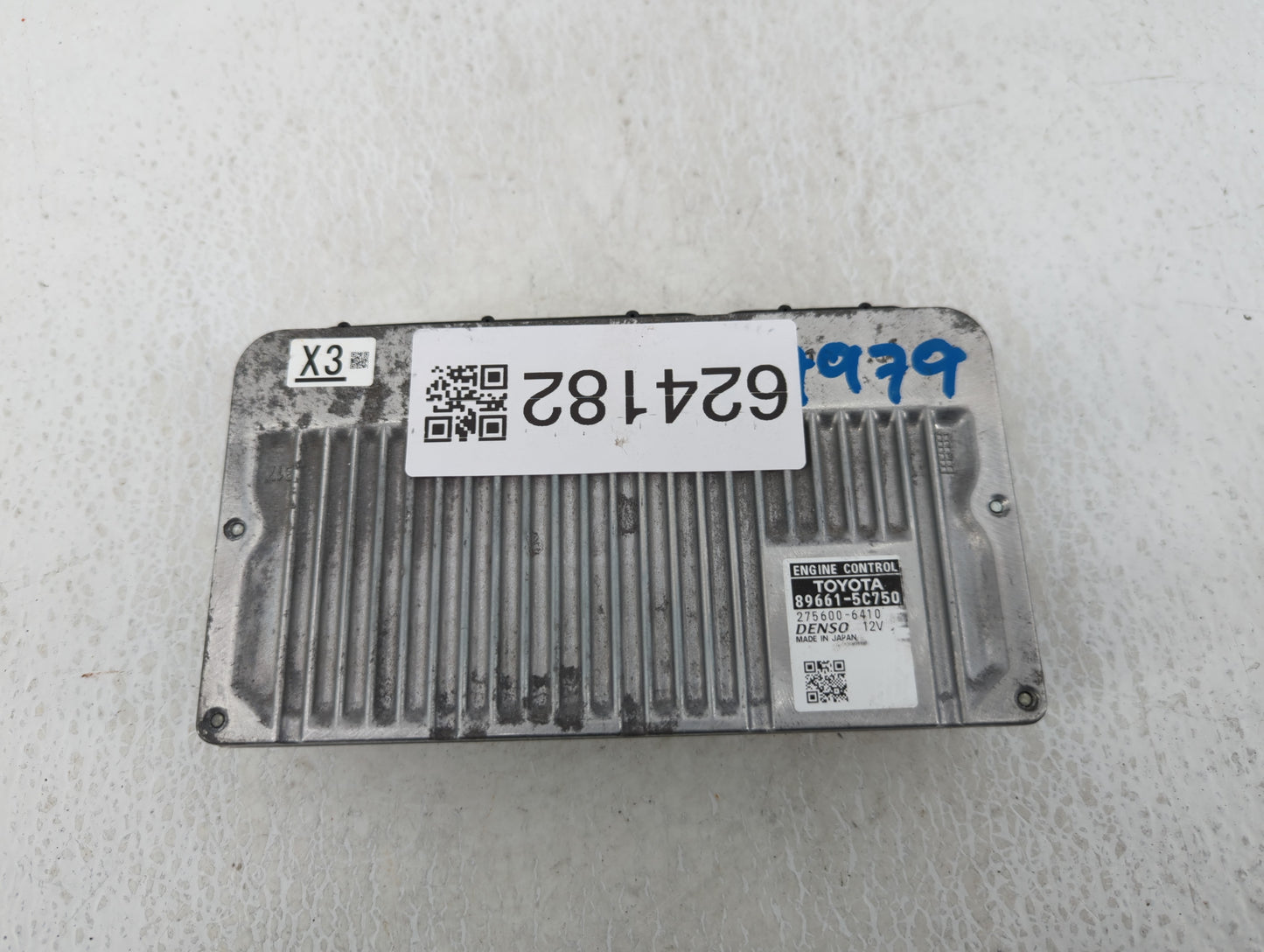 2016-2017 Toyota Prius C PCM Engine Control Computer ECU ECM PCU OEM P/N:89661-5C750 Fits Fits 2016 2017 OEM Used Auto Parts