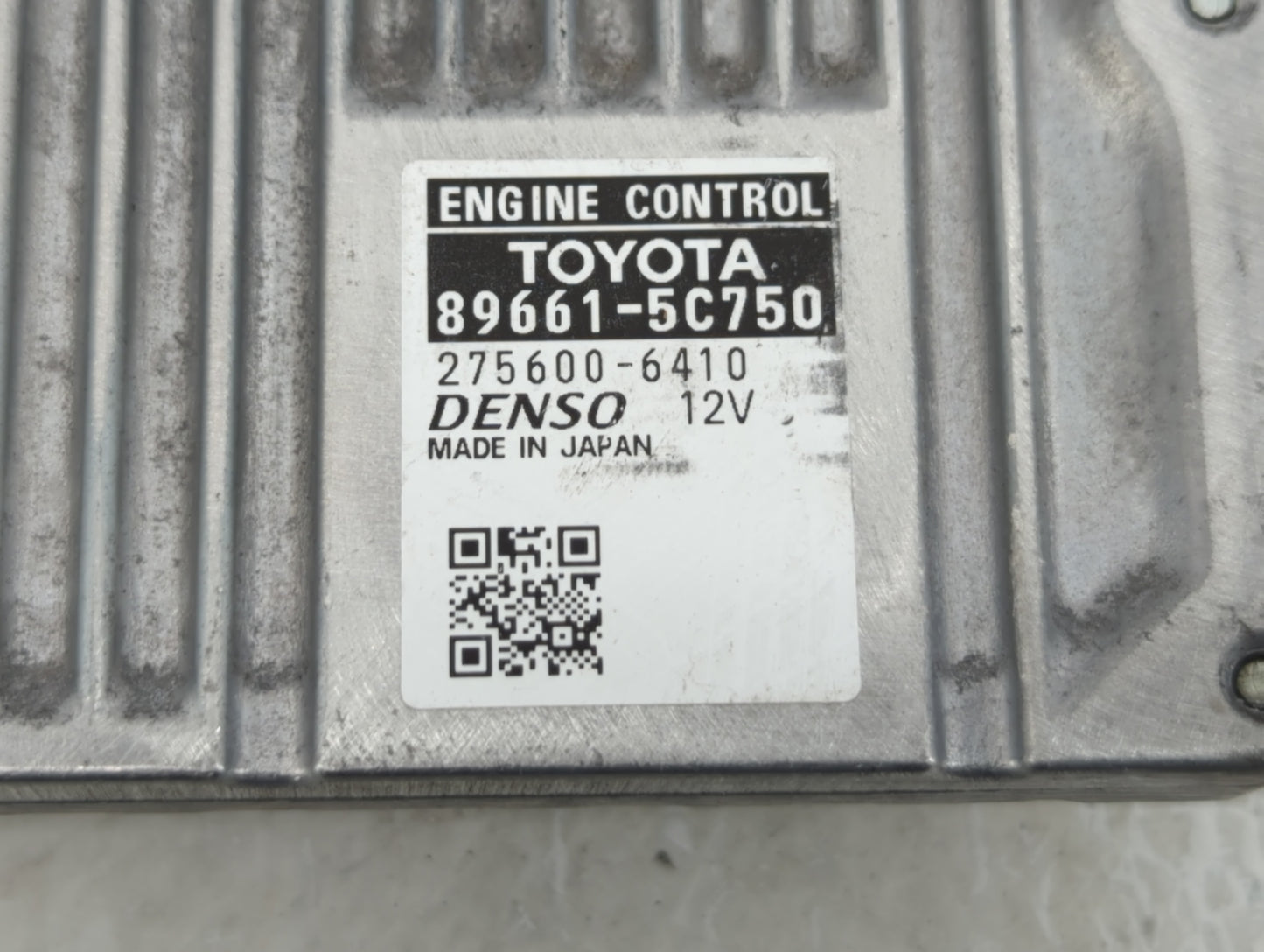 2016-2017 Toyota Prius C PCM Engine Control Computer ECU ECM PCU OEM P/N:89661-5C750 Fits Fits 2016 2017 OEM Used Auto Parts