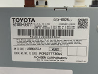 2016-2018 Toyota Rav4 Radio AM FM Cd Player Receiver Replacement P/N:86180-0E011 Fits Fits 2016 2017 2018 OEM Used Auto Part
